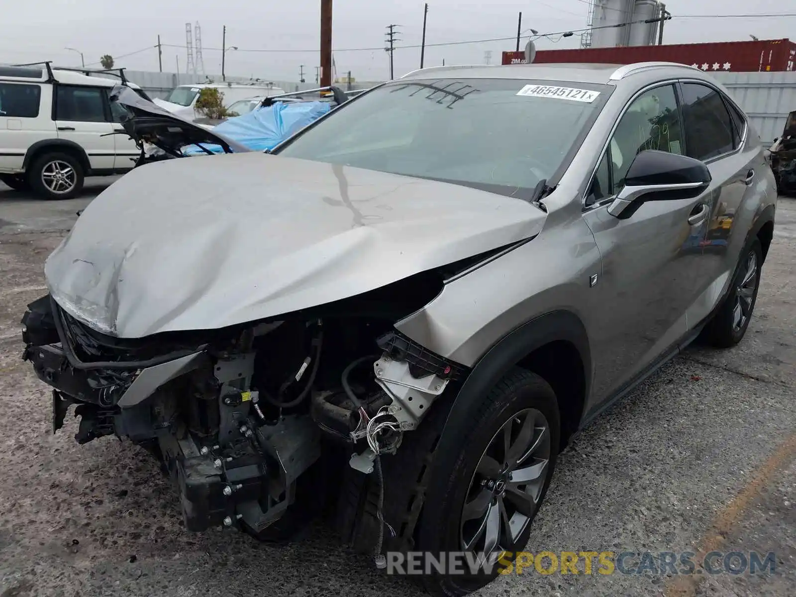 2 Photograph of a damaged car JTJYARBZ5K2126634 LEXUS NX 2019