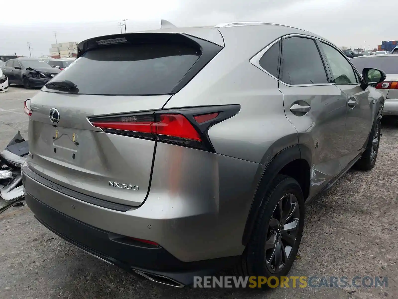 4 Фотография поврежденного автомобиля JTJYARBZ5K2126634 LEXUS NX 2019