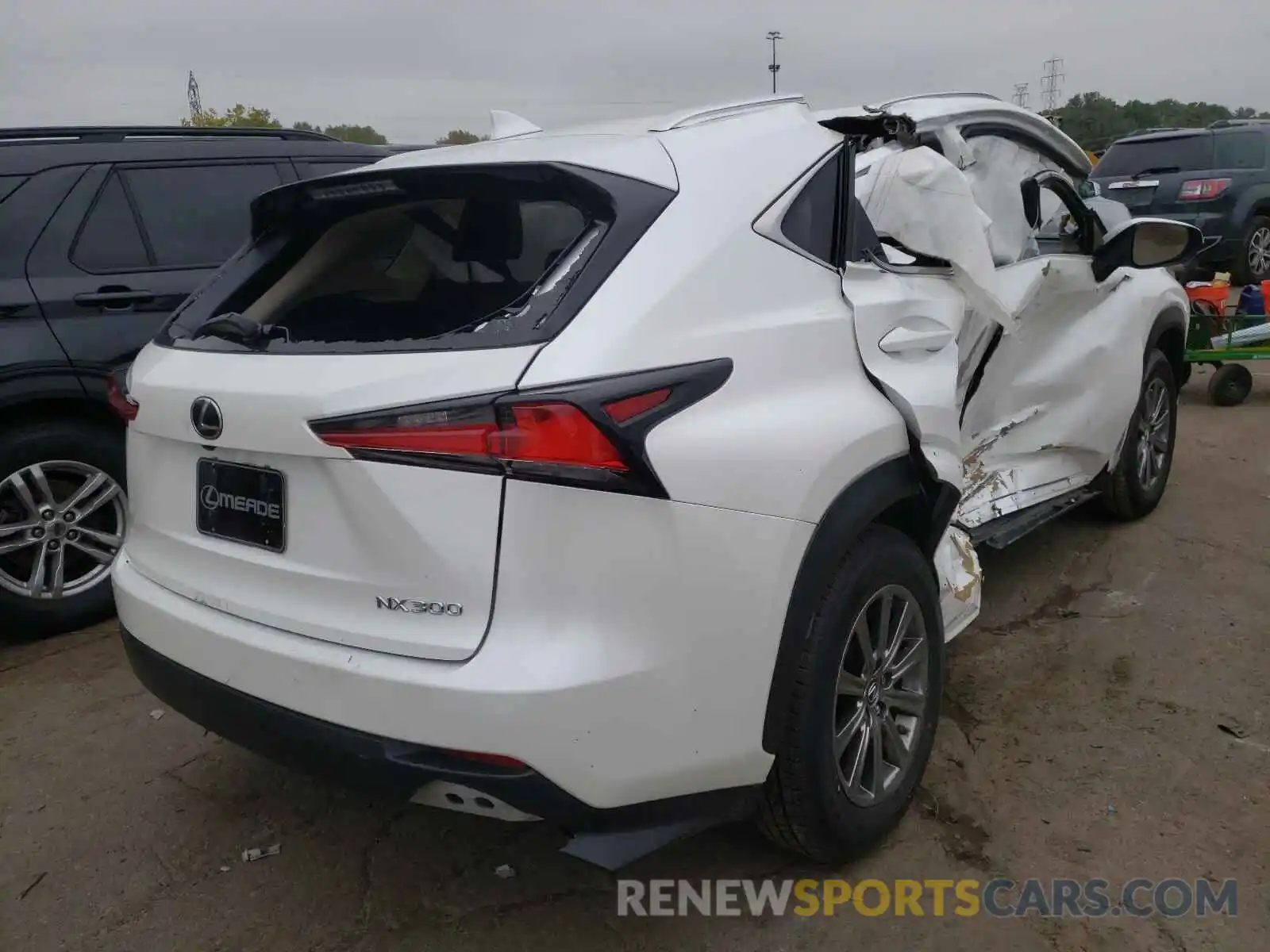 4 Photograph of a damaged car JTJYARBZ5K2127296 LEXUS NX 2019