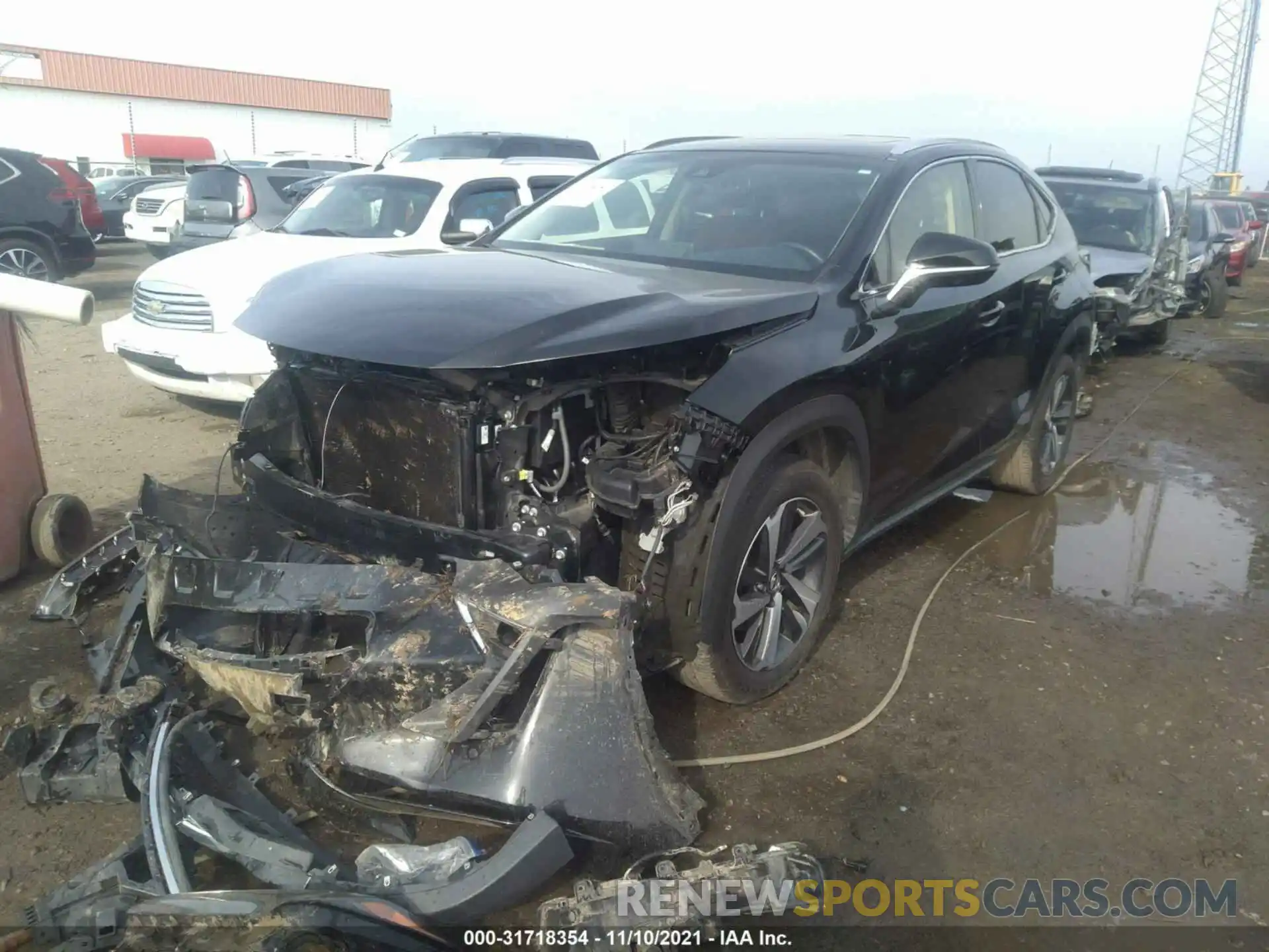 2 Photograph of a damaged car JTJYARBZ5K2127508 LEXUS NX 2019