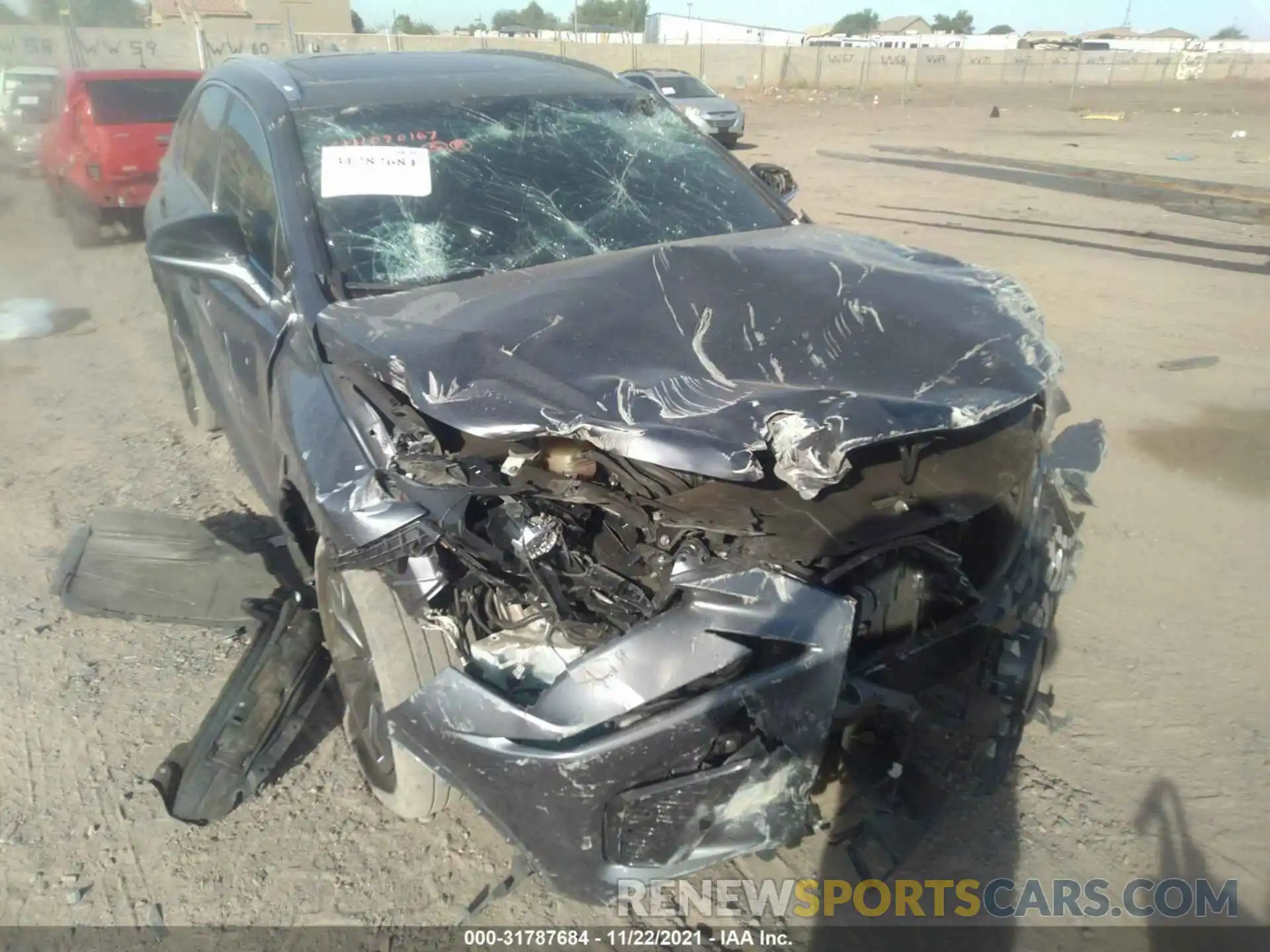 1 Photograph of a damaged car JTJYARBZ5K2131798 LEXUS NX 2019