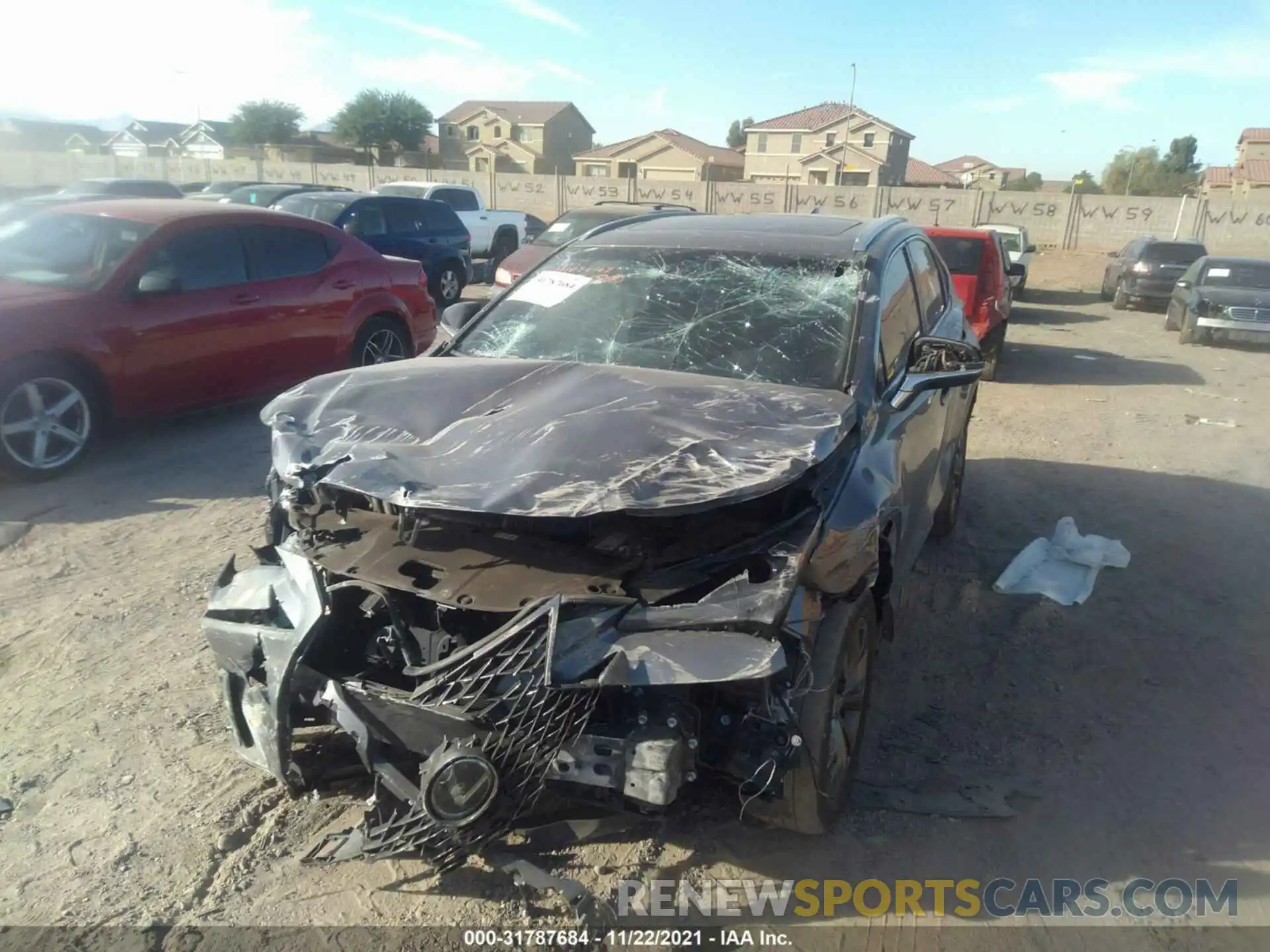 2 Photograph of a damaged car JTJYARBZ5K2131798 LEXUS NX 2019