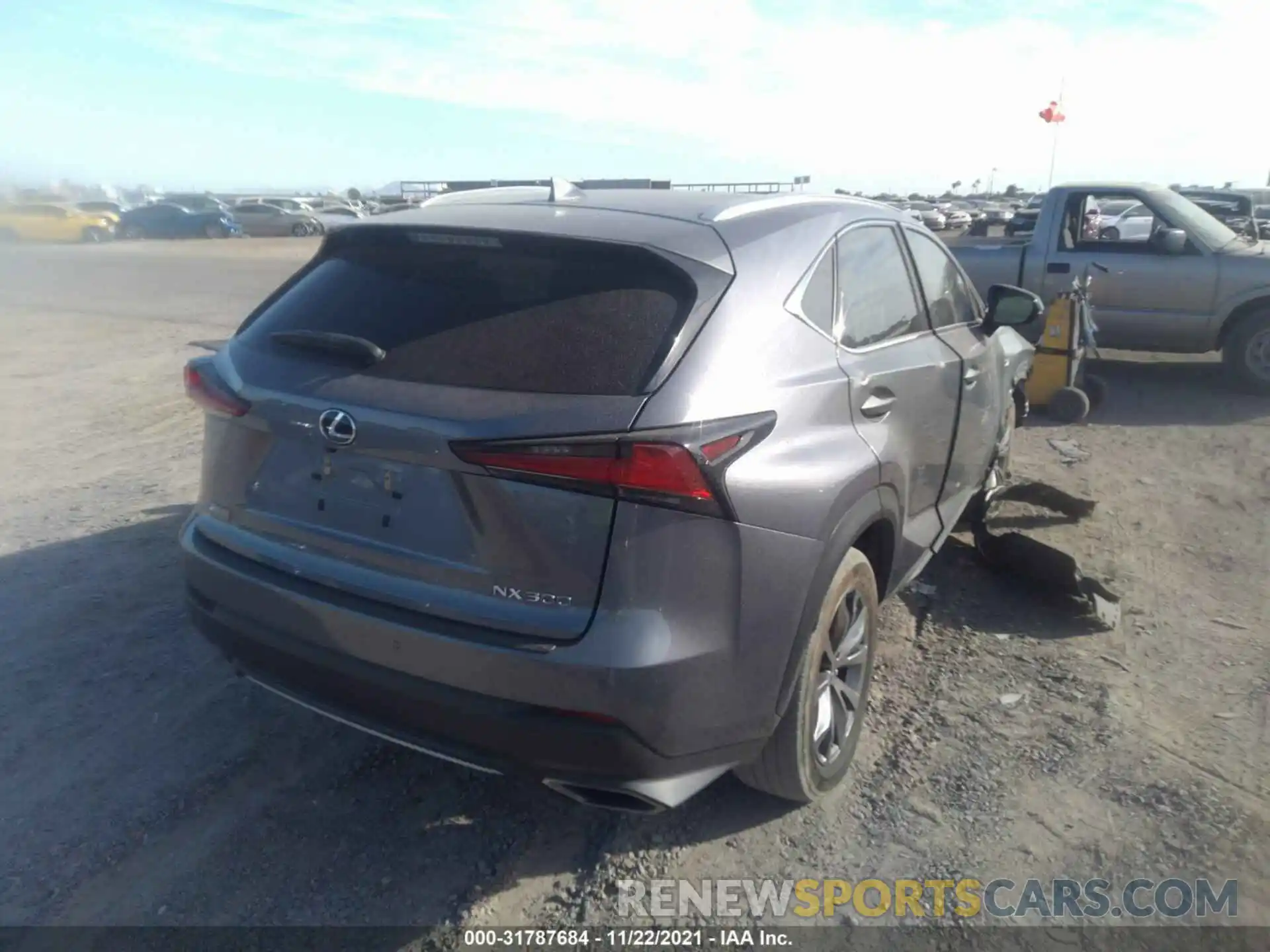 4 Photograph of a damaged car JTJYARBZ5K2131798 LEXUS NX 2019