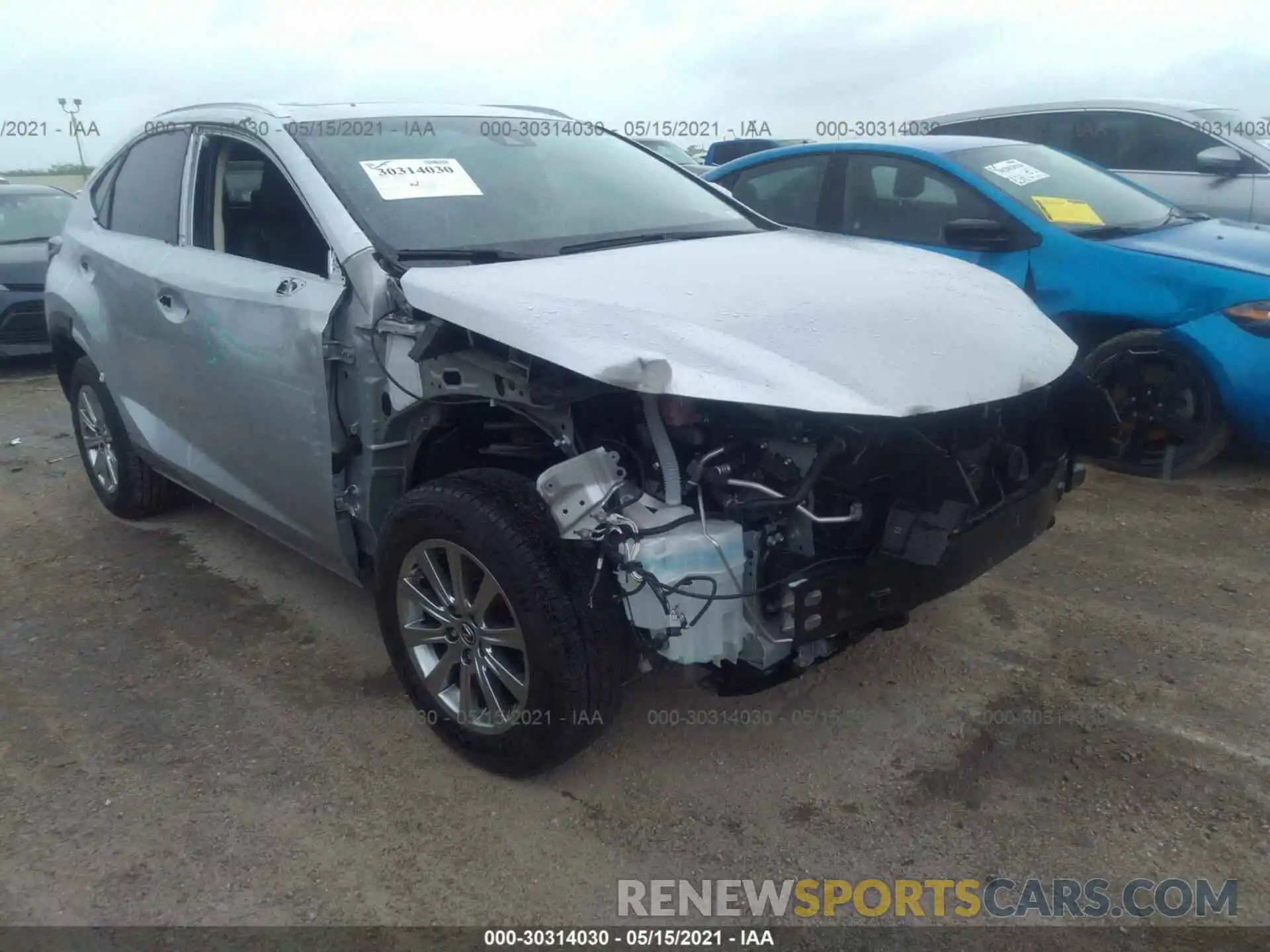 6 Photograph of a damaged car JTJYARBZ5K2132630 LEXUS NX 2019