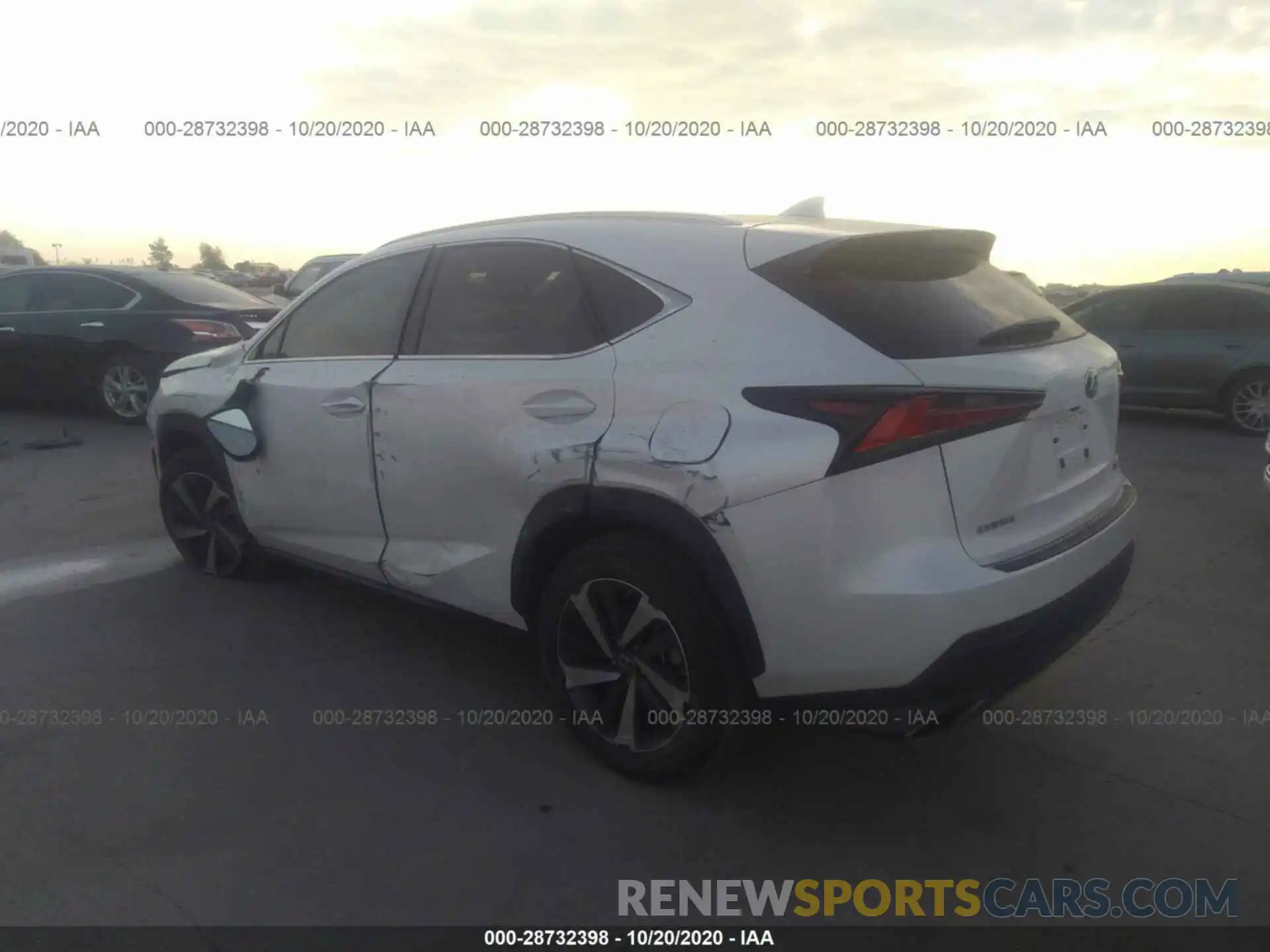 3 Photograph of a damaged car JTJYARBZ5K2132756 LEXUS NX 2019