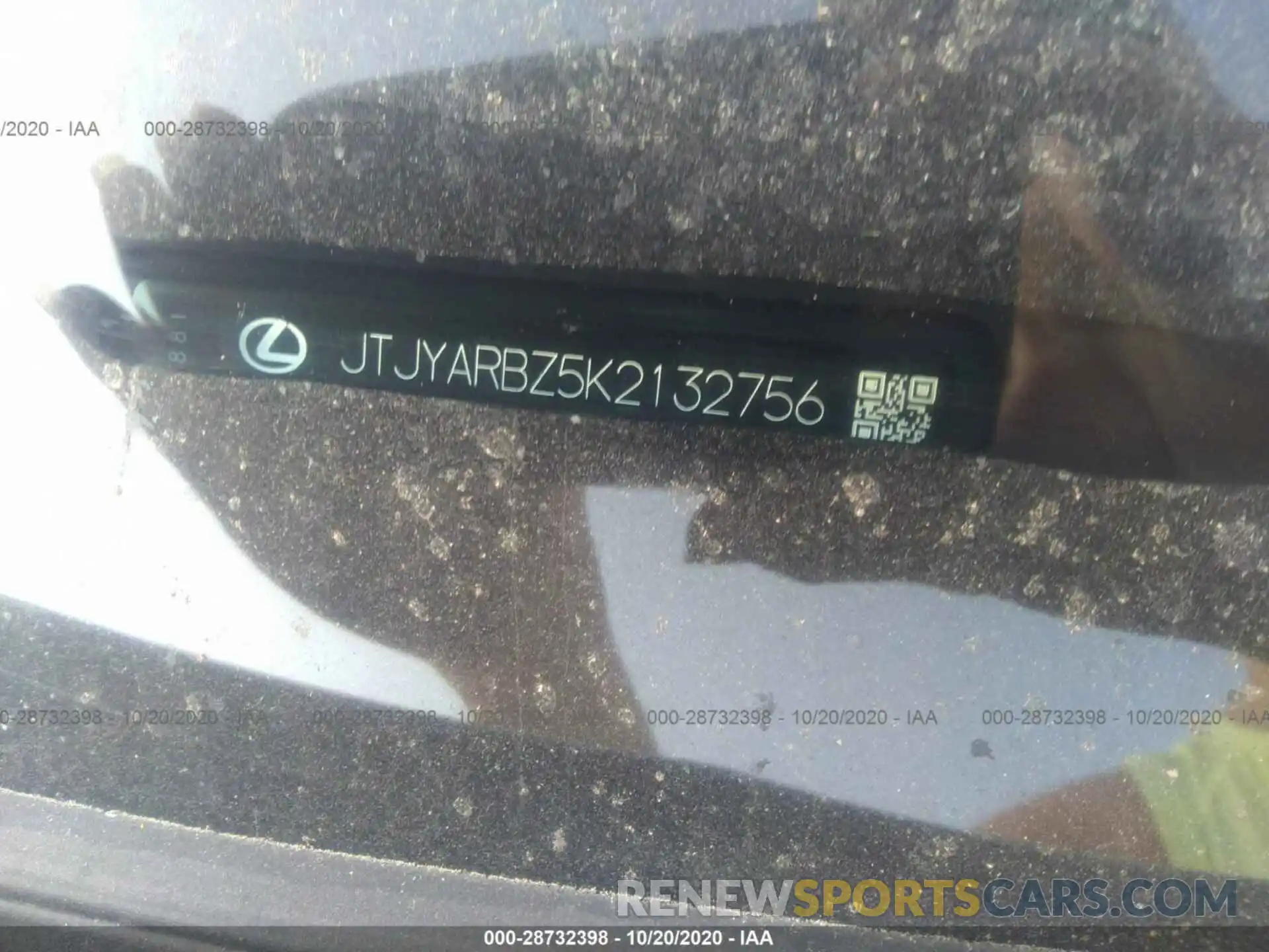 9 Фотография поврежденного автомобиля JTJYARBZ5K2132756 LEXUS NX 2019