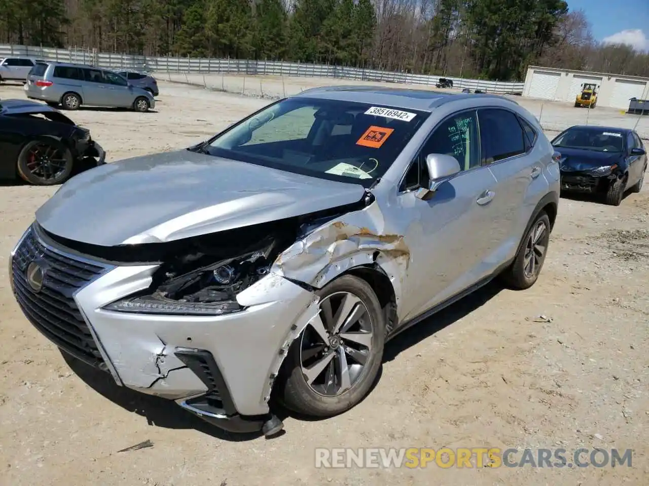 2 Photograph of a damaged car JTJYARBZ5K2132840 LEXUS NX 2019