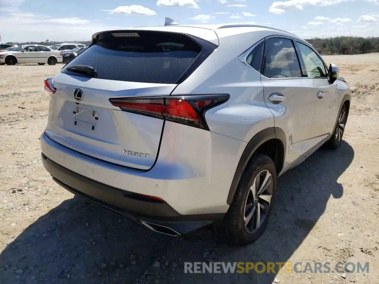 4 Фотография поврежденного автомобиля JTJYARBZ5K2132840 LEXUS NX 2019