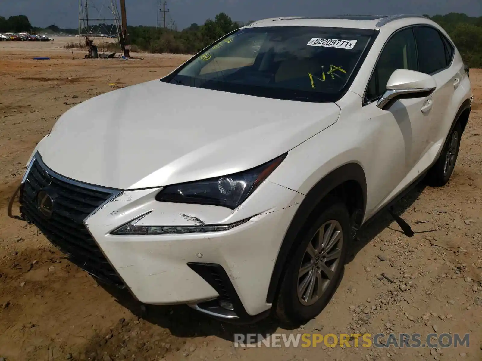 2 Photograph of a damaged car JTJYARBZ5K2133020 LEXUS NX 2019