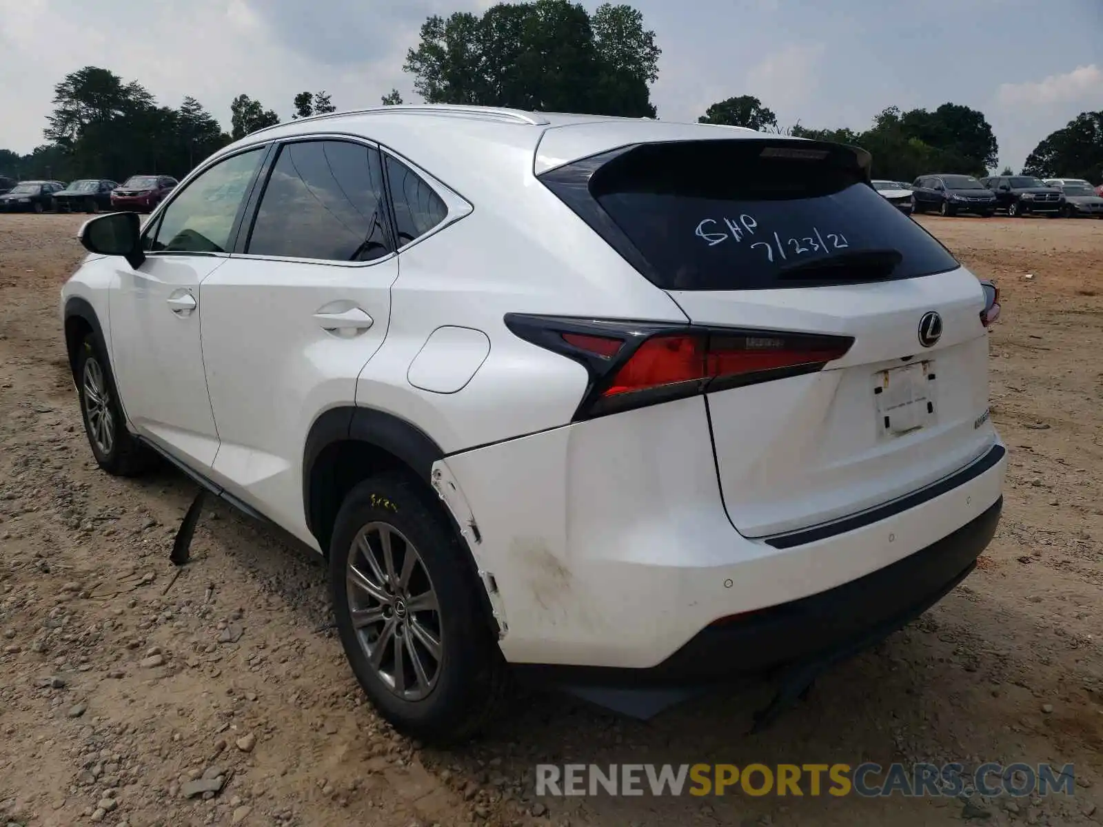 3 Photograph of a damaged car JTJYARBZ5K2133020 LEXUS NX 2019