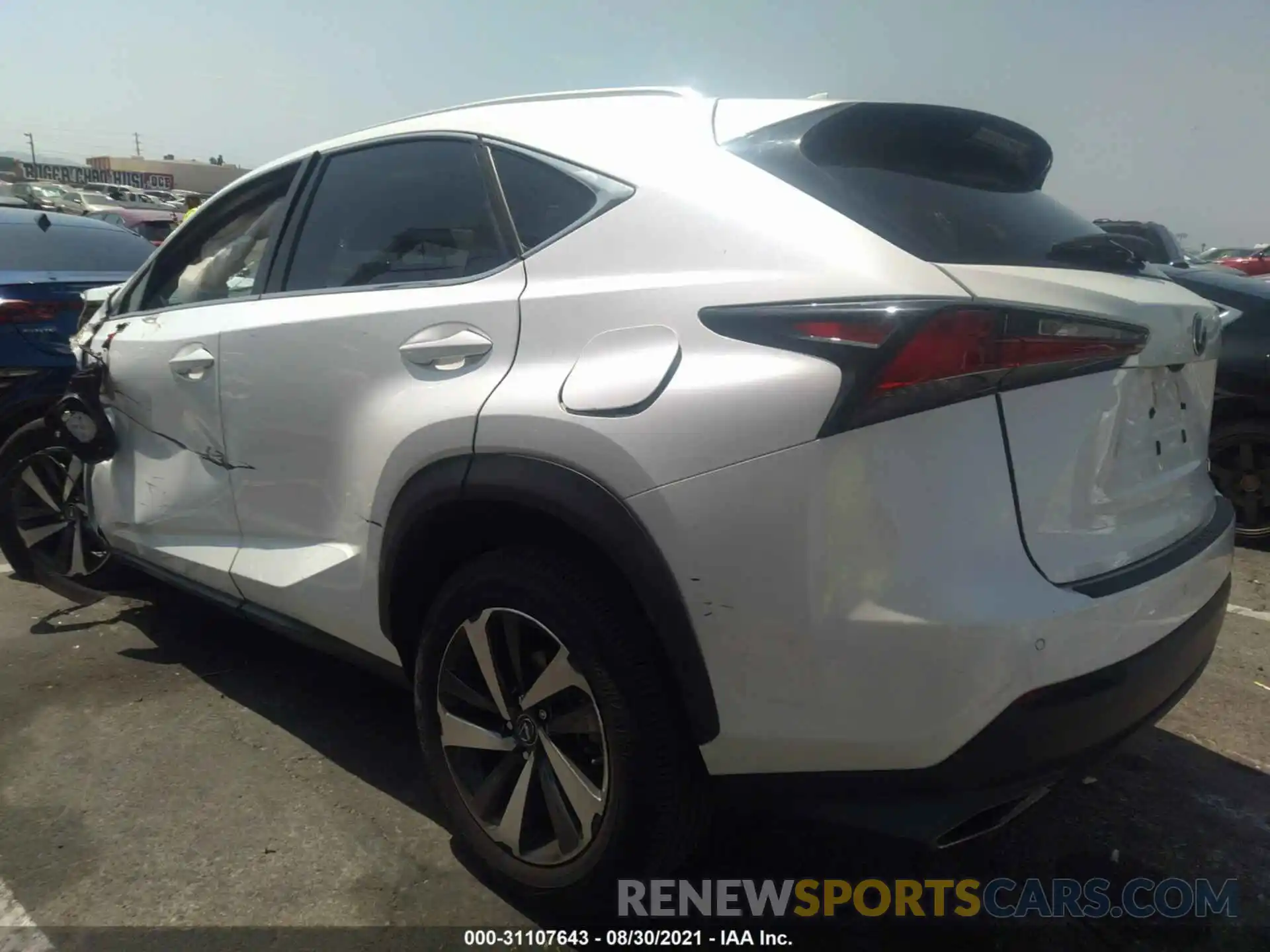 3 Photograph of a damaged car JTJYARBZ5K2133194 LEXUS NX 2019