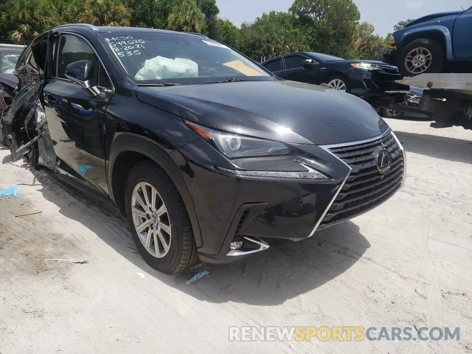 1 Photograph of a damaged car JTJYARBZ5K2136323 LEXUS NX 2019