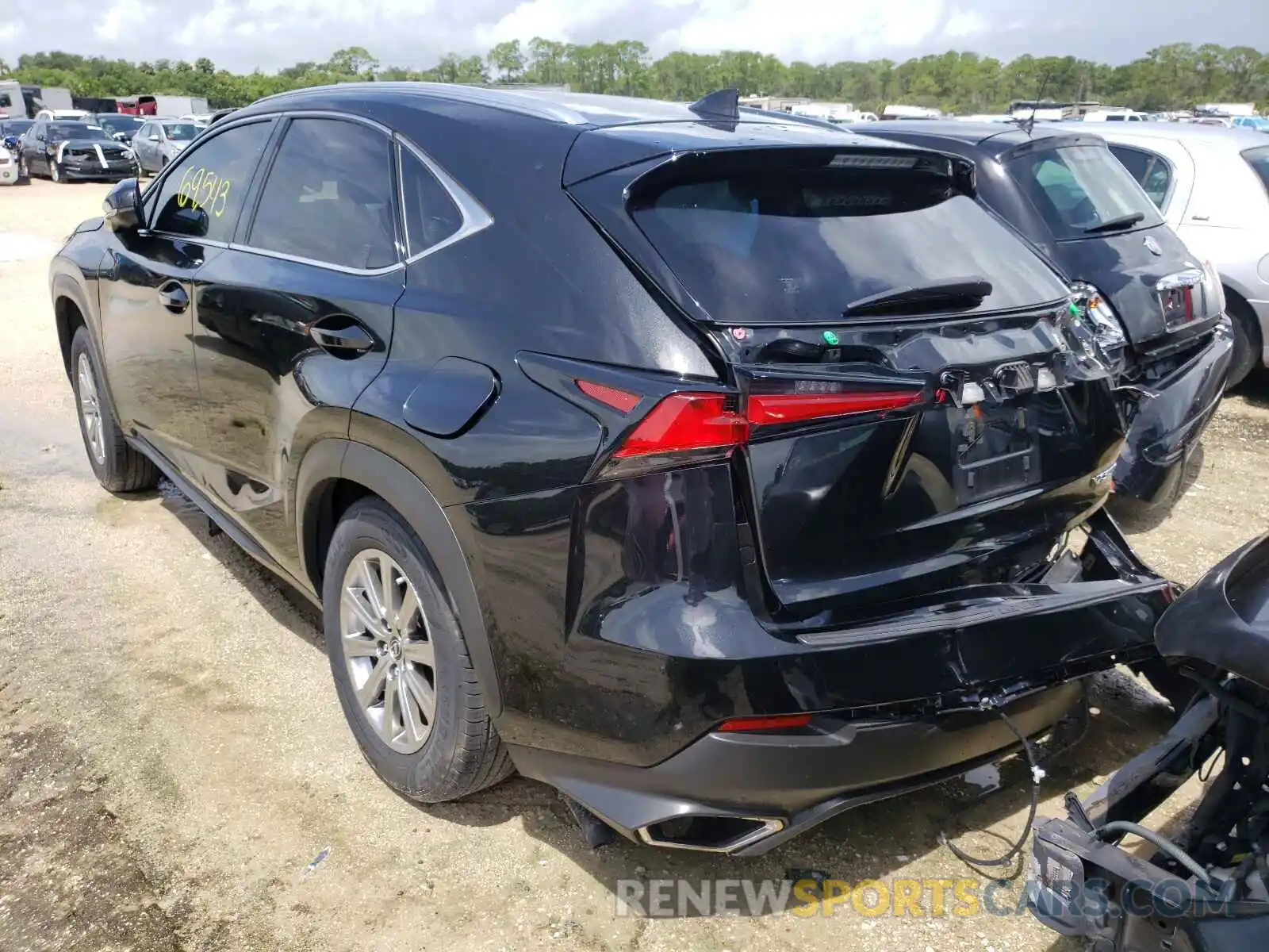 3 Photograph of a damaged car JTJYARBZ5K2136323 LEXUS NX 2019