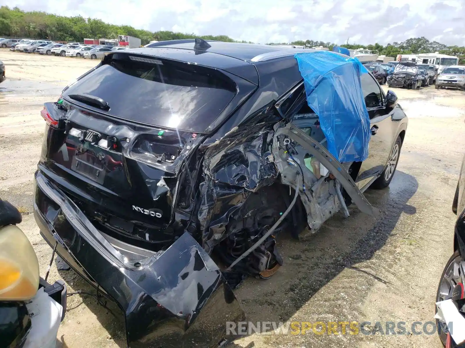 4 Photograph of a damaged car JTJYARBZ5K2136323 LEXUS NX 2019