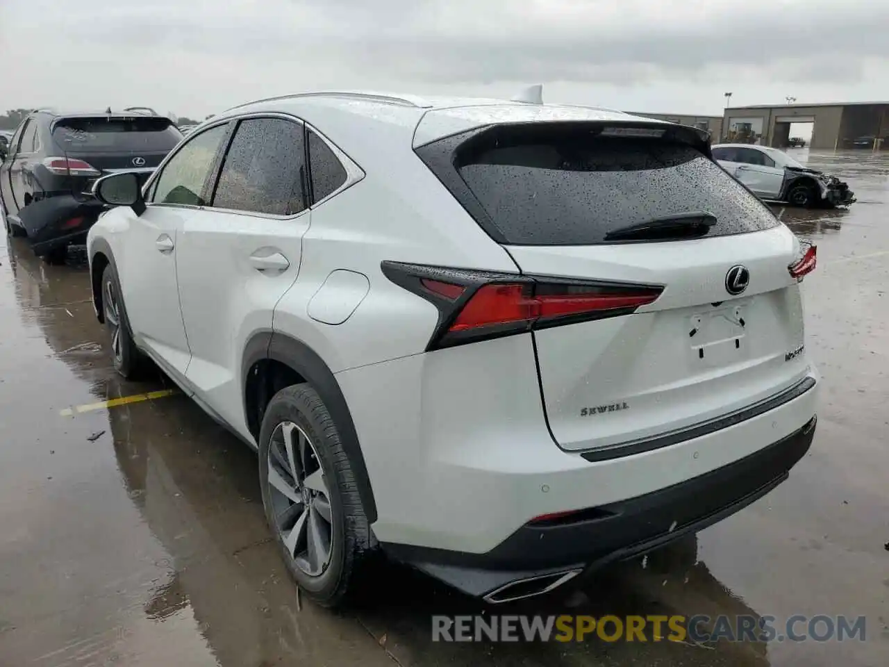 3 Photograph of a damaged car JTJYARBZ5K2136709 LEXUS NX 2019