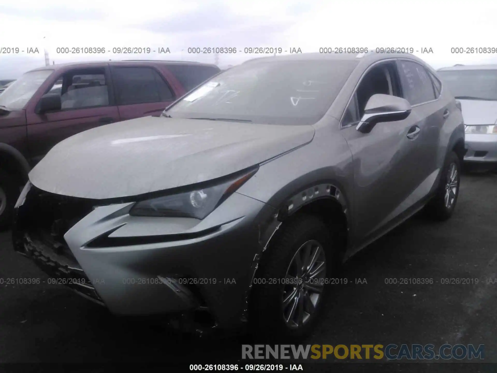 2 Photograph of a damaged car JTJYARBZ5K2138198 LEXUS NX 2019