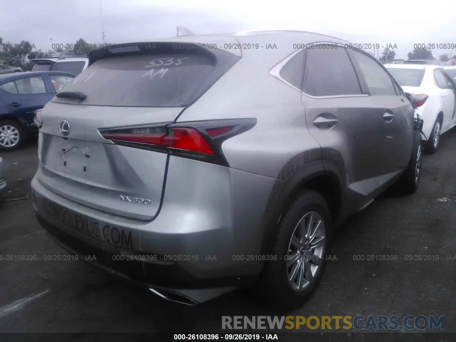 4 Фотография поврежденного автомобиля JTJYARBZ5K2138198 LEXUS NX 2019