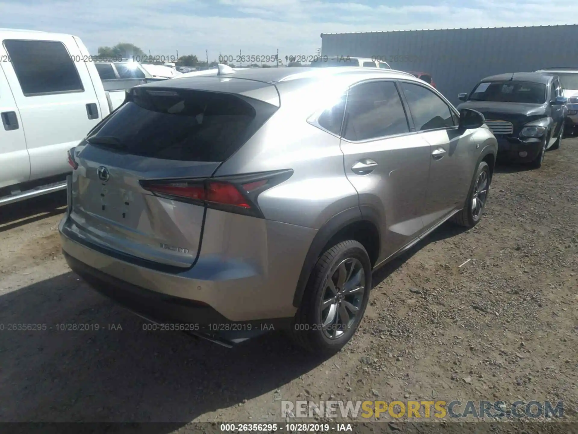 4 Photograph of a damaged car JTJYARBZ5K2138850 LEXUS NX 2019