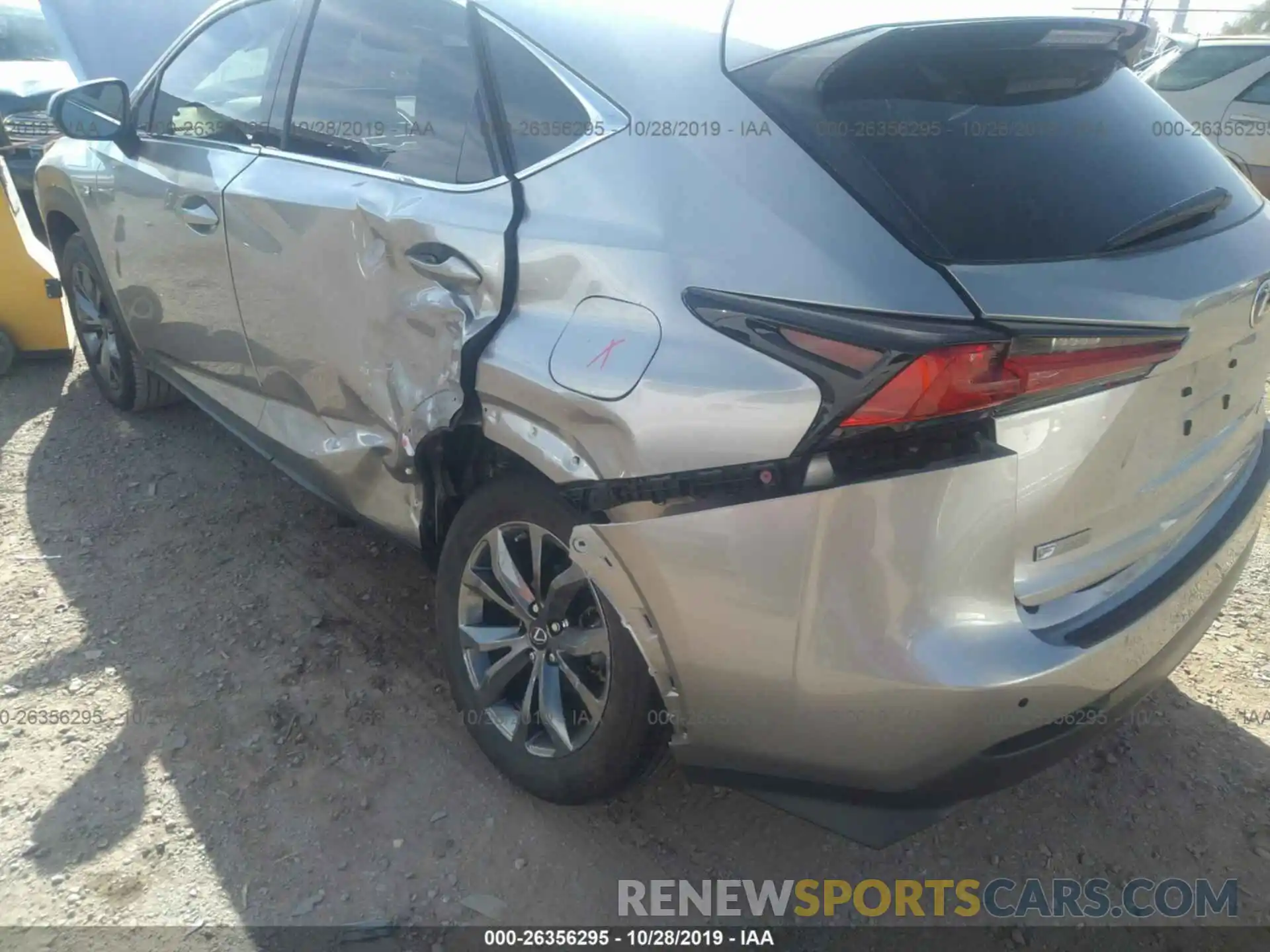 6 Photograph of a damaged car JTJYARBZ5K2138850 LEXUS NX 2019