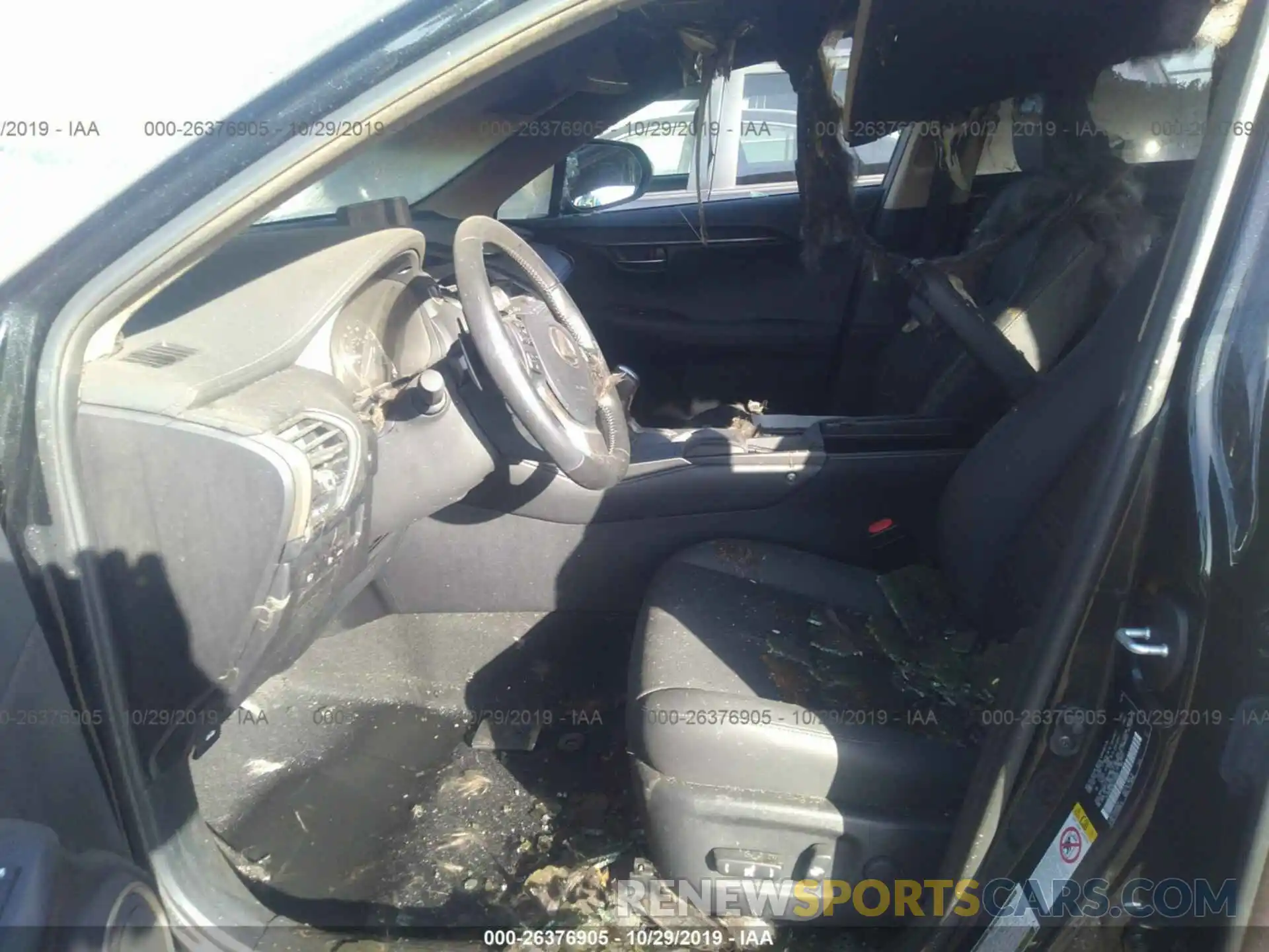 5 Photograph of a damaged car JTJYARBZ5K2138900 LEXUS NX 2019