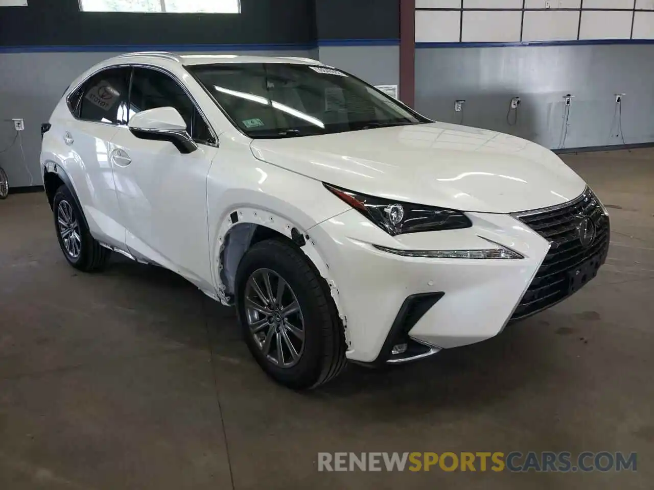 1 Photograph of a damaged car JTJYARBZ5K2139562 LEXUS NX 2019