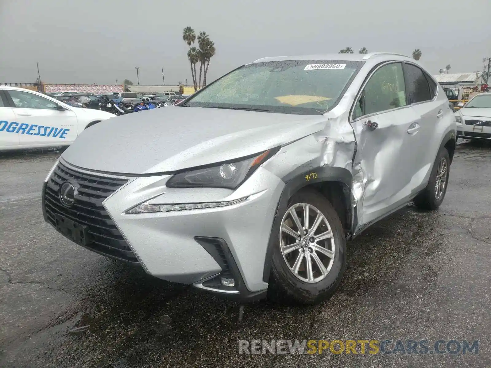 2 Photograph of a damaged car JTJYARBZ5K2139951 LEXUS NX 2019