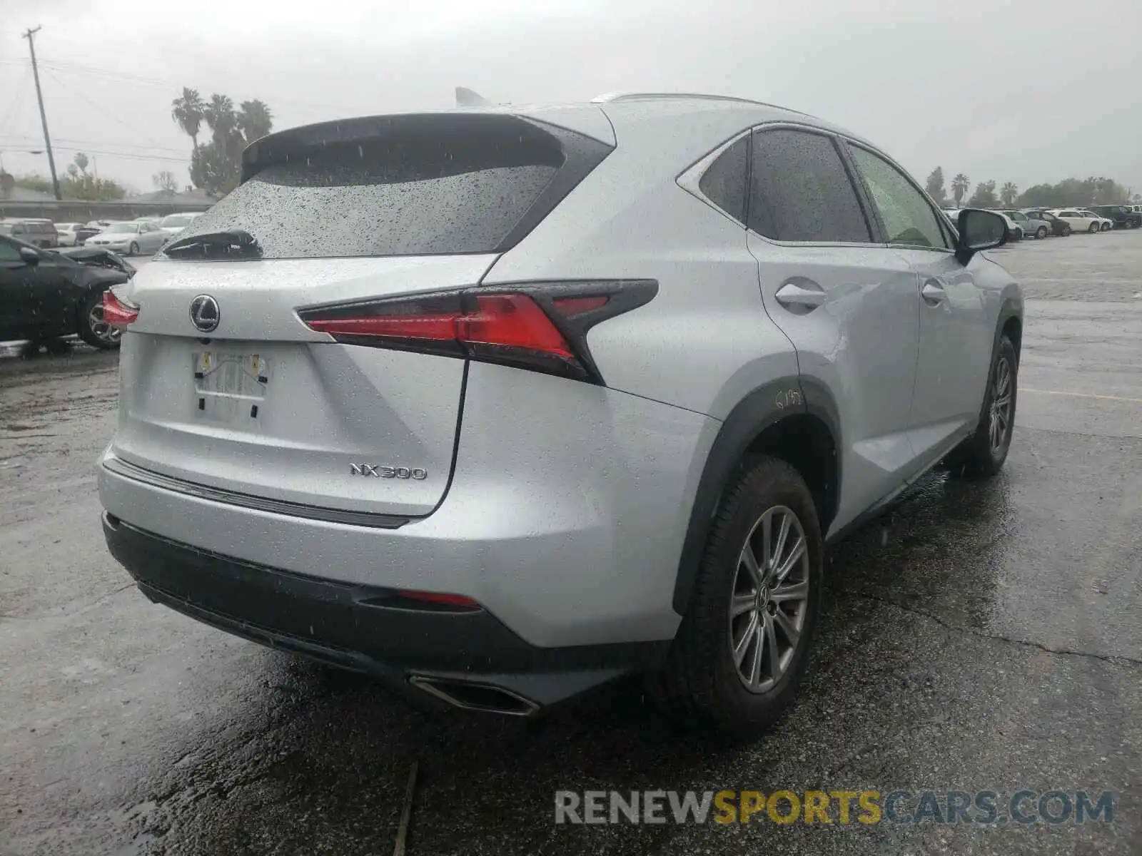 4 Фотография поврежденного автомобиля JTJYARBZ5K2139951 LEXUS NX 2019