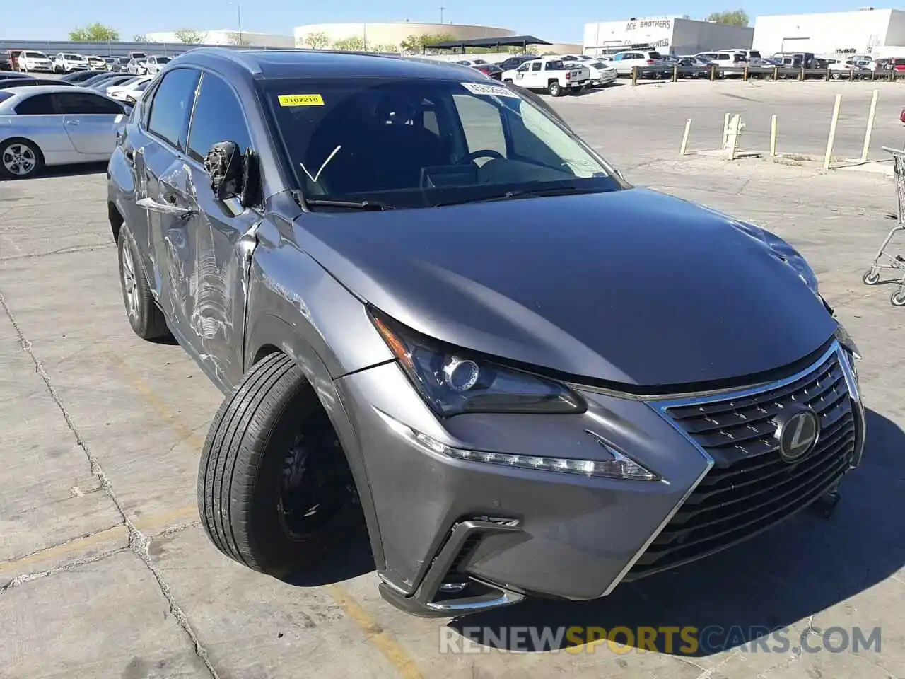 1 Photograph of a damaged car JTJYARBZ5K2141389 LEXUS NX 2019