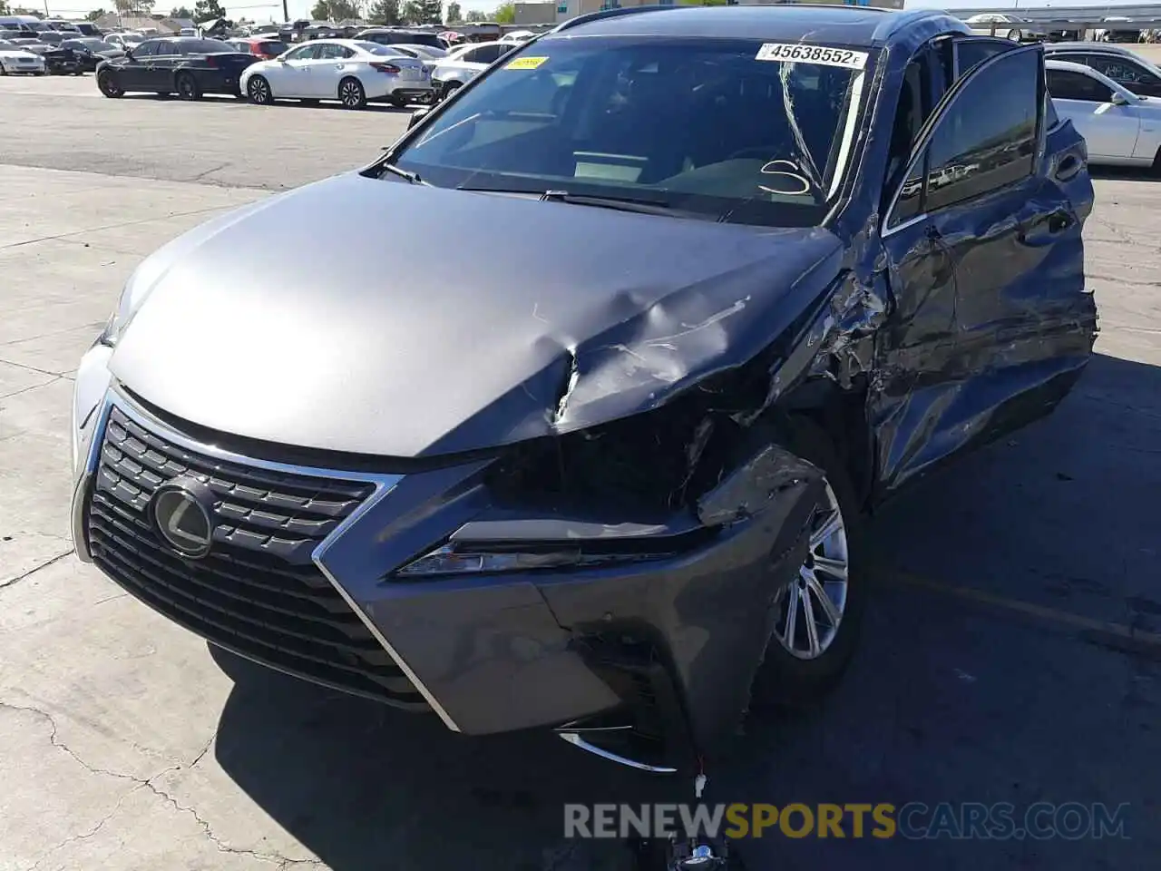 2 Photograph of a damaged car JTJYARBZ5K2141389 LEXUS NX 2019