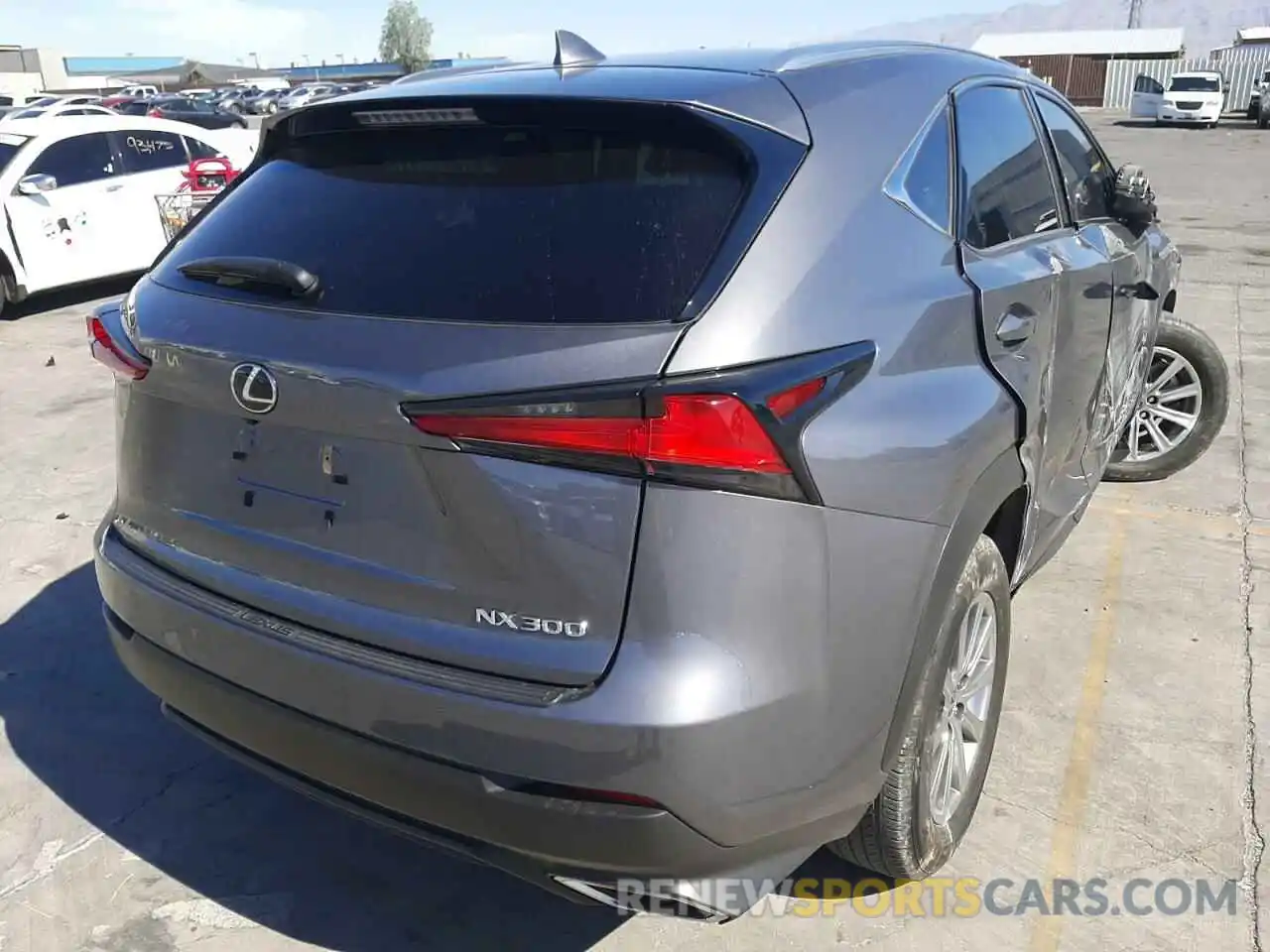 4 Photograph of a damaged car JTJYARBZ5K2141389 LEXUS NX 2019