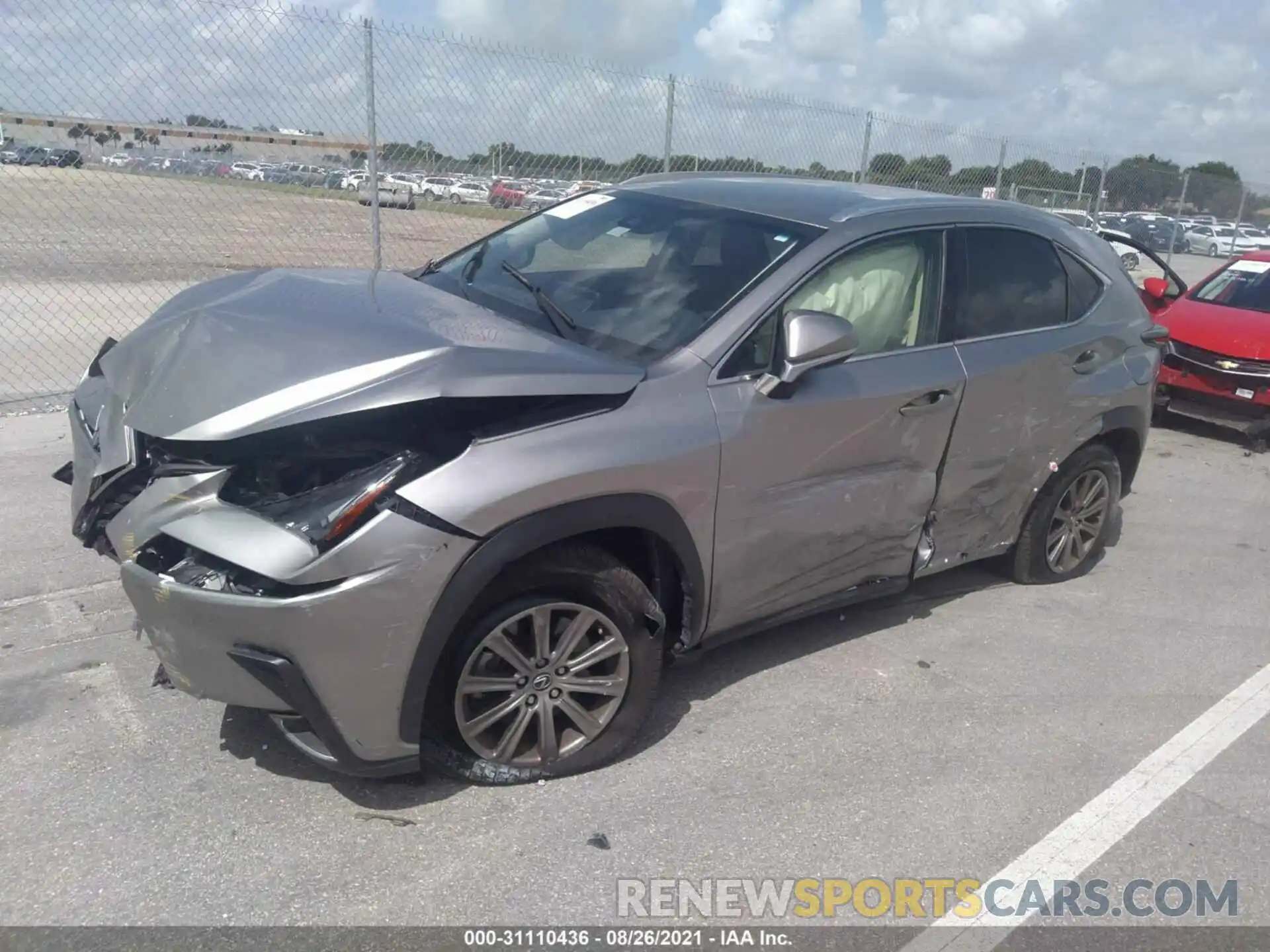 2 Photograph of a damaged car JTJYARBZ5K2141635 LEXUS NX 2019