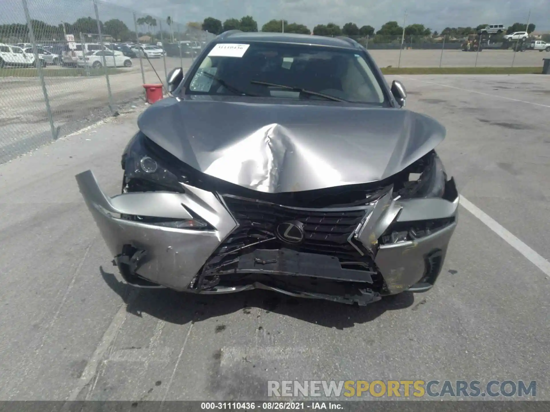 6 Photograph of a damaged car JTJYARBZ5K2141635 LEXUS NX 2019