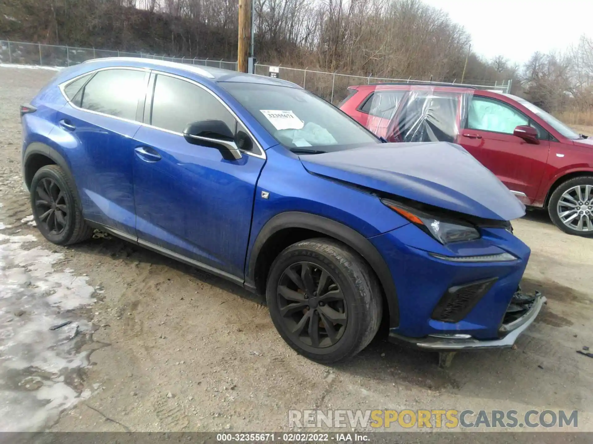 1 Photograph of a damaged car JTJYARBZ5K2142056 LEXUS NX 2019