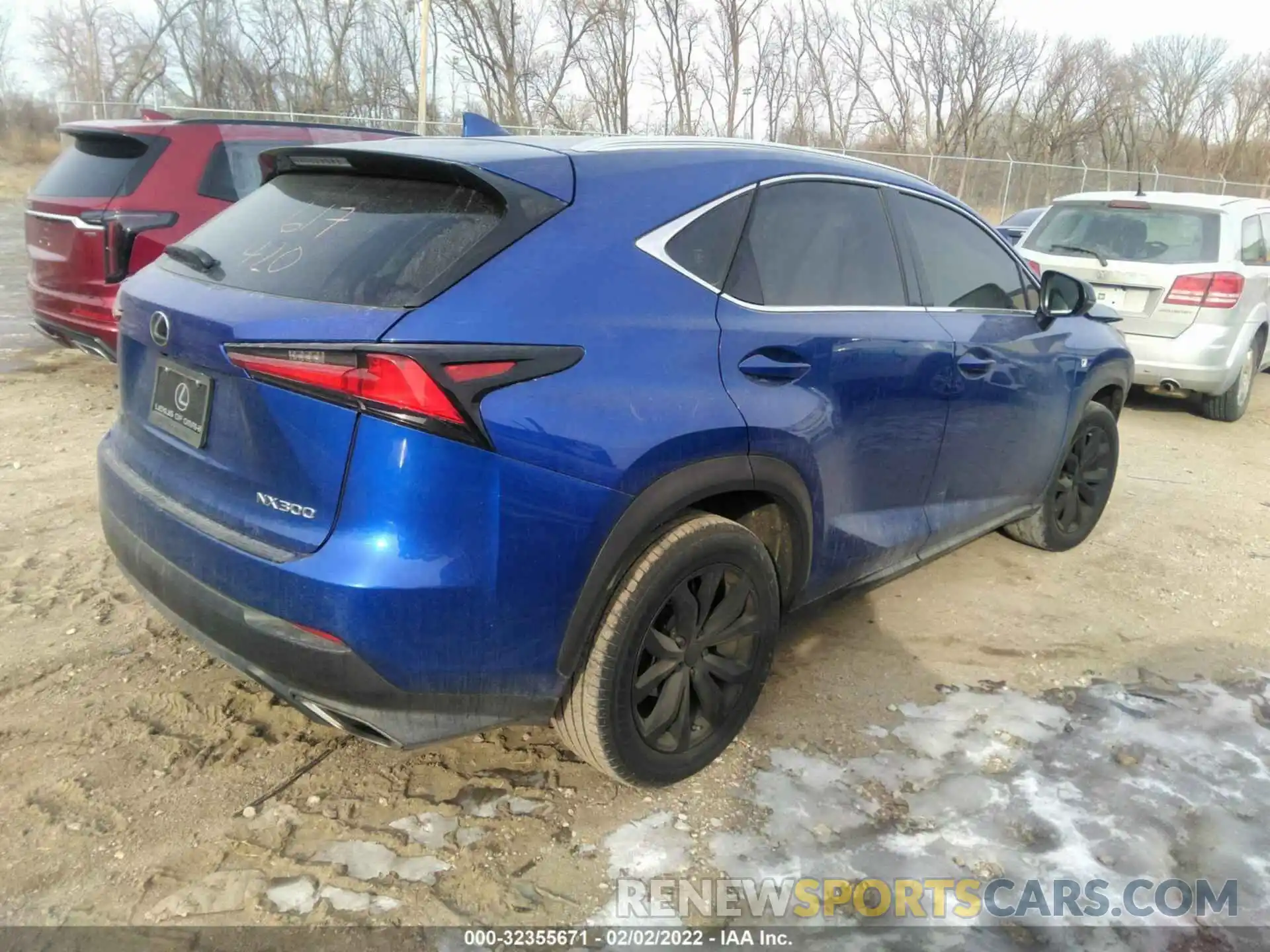 4 Фотография поврежденного автомобиля JTJYARBZ5K2142056 LEXUS NX 2019