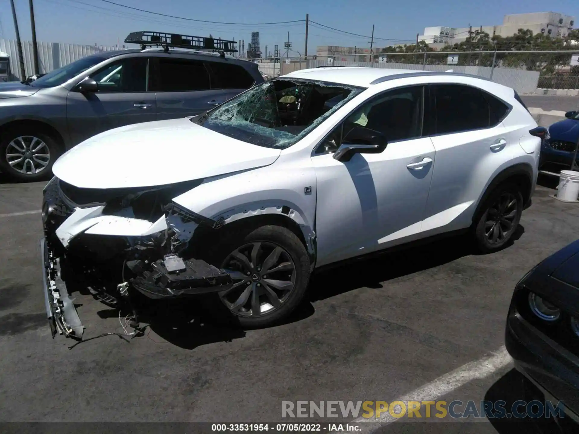 2 Photograph of a damaged car JTJYARBZ5K2142199 LEXUS NX 2019