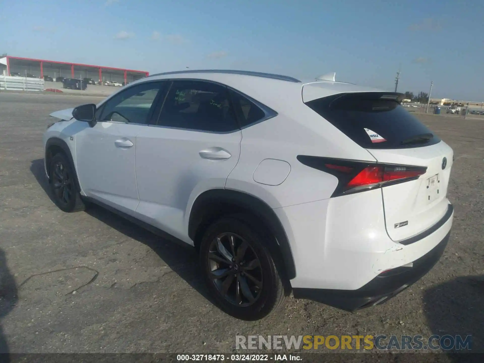 3 Фотография поврежденного автомобиля JTJYARBZ5K2143241 LEXUS NX 2019