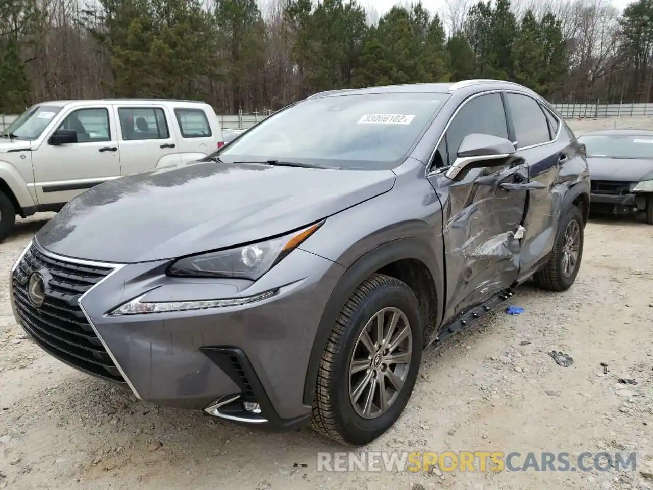 2 Фотография поврежденного автомобиля JTJYARBZ5K2143885 LEXUS NX 2019