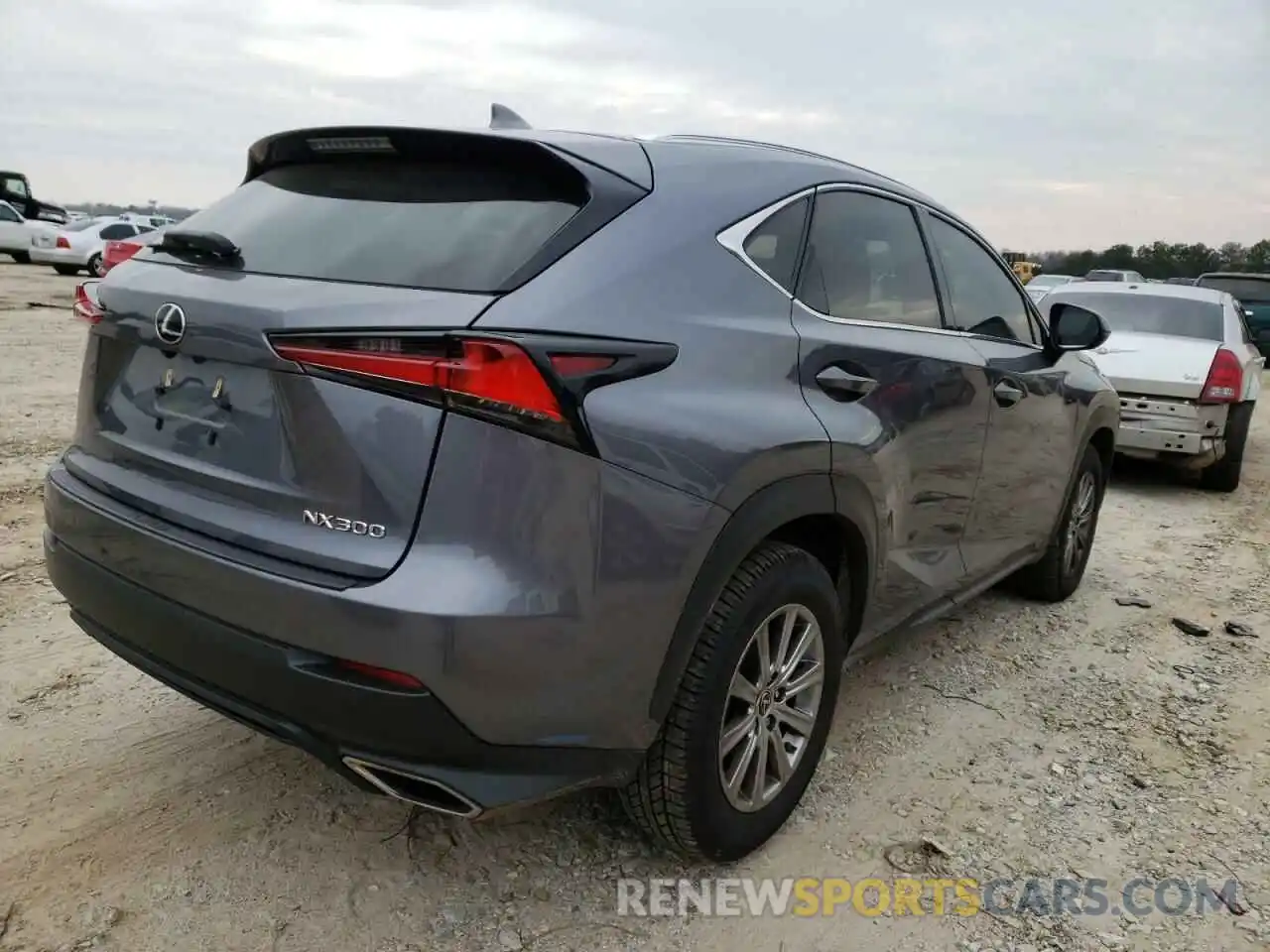 4 Фотография поврежденного автомобиля JTJYARBZ5K2143885 LEXUS NX 2019