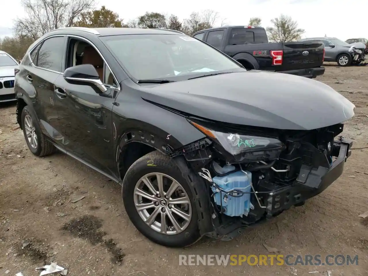 1 Photograph of a damaged car JTJYARBZ5K2146124 LEXUS NX 2019