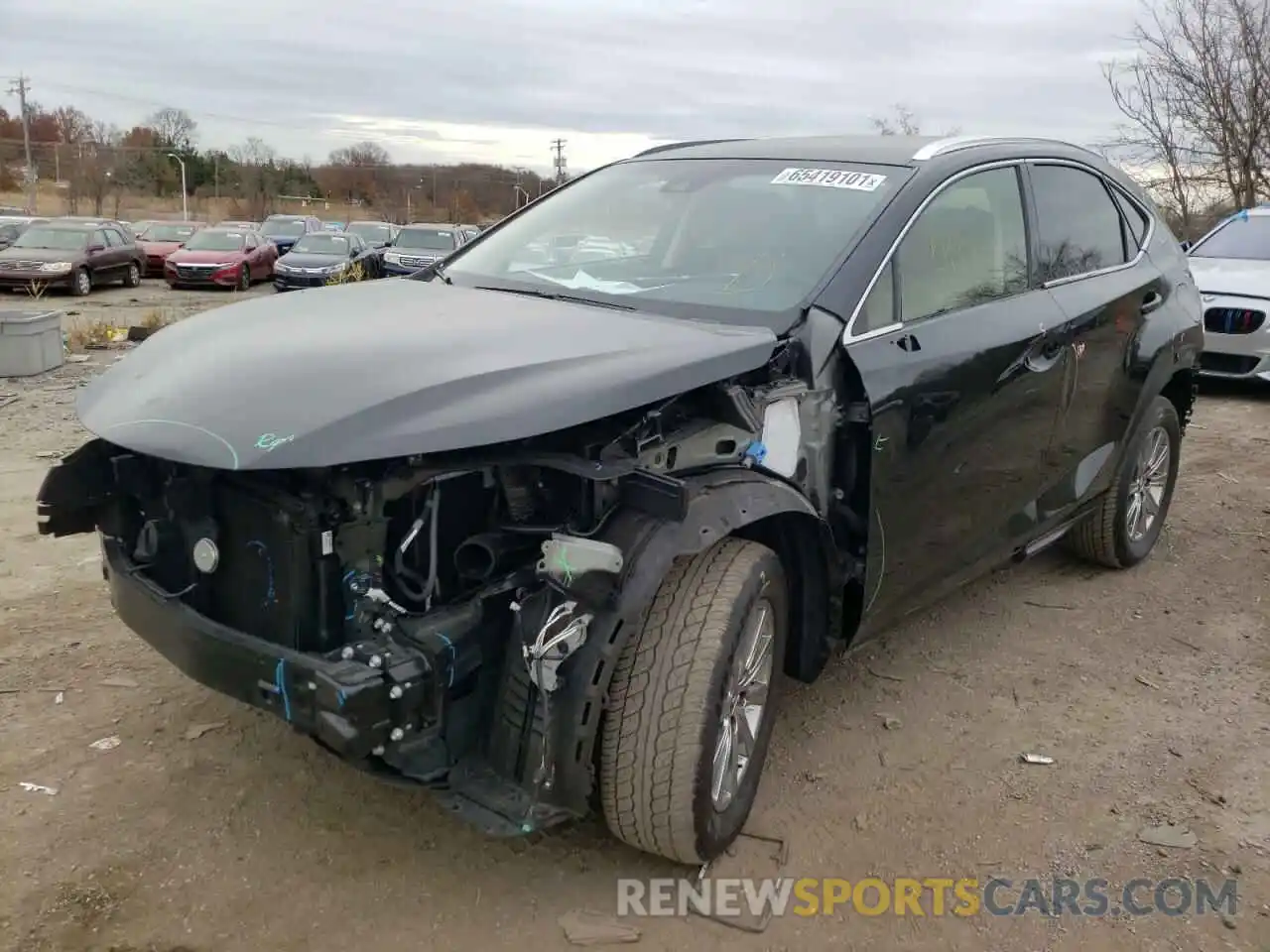 2 Photograph of a damaged car JTJYARBZ5K2146124 LEXUS NX 2019