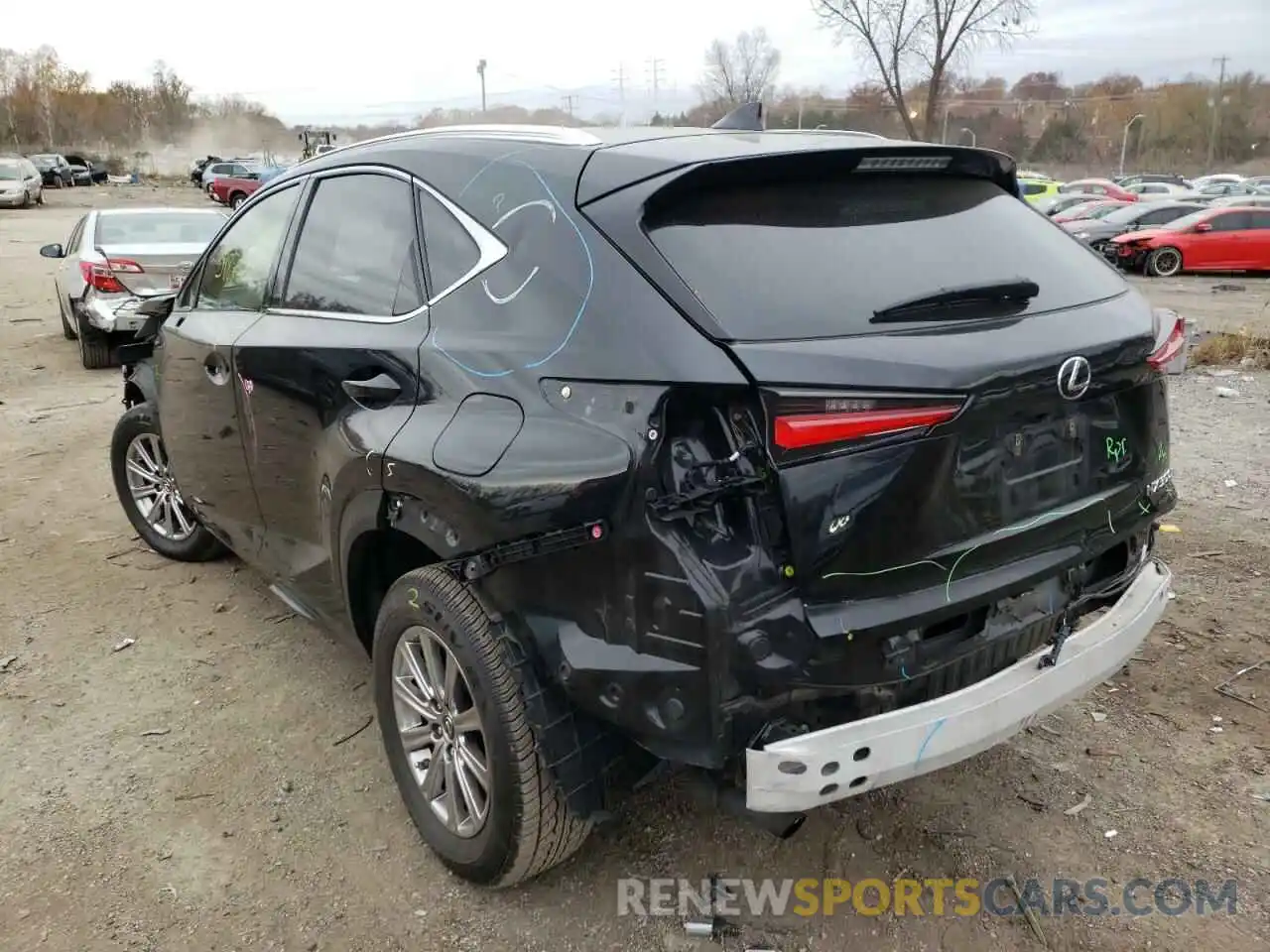 3 Photograph of a damaged car JTJYARBZ5K2146124 LEXUS NX 2019