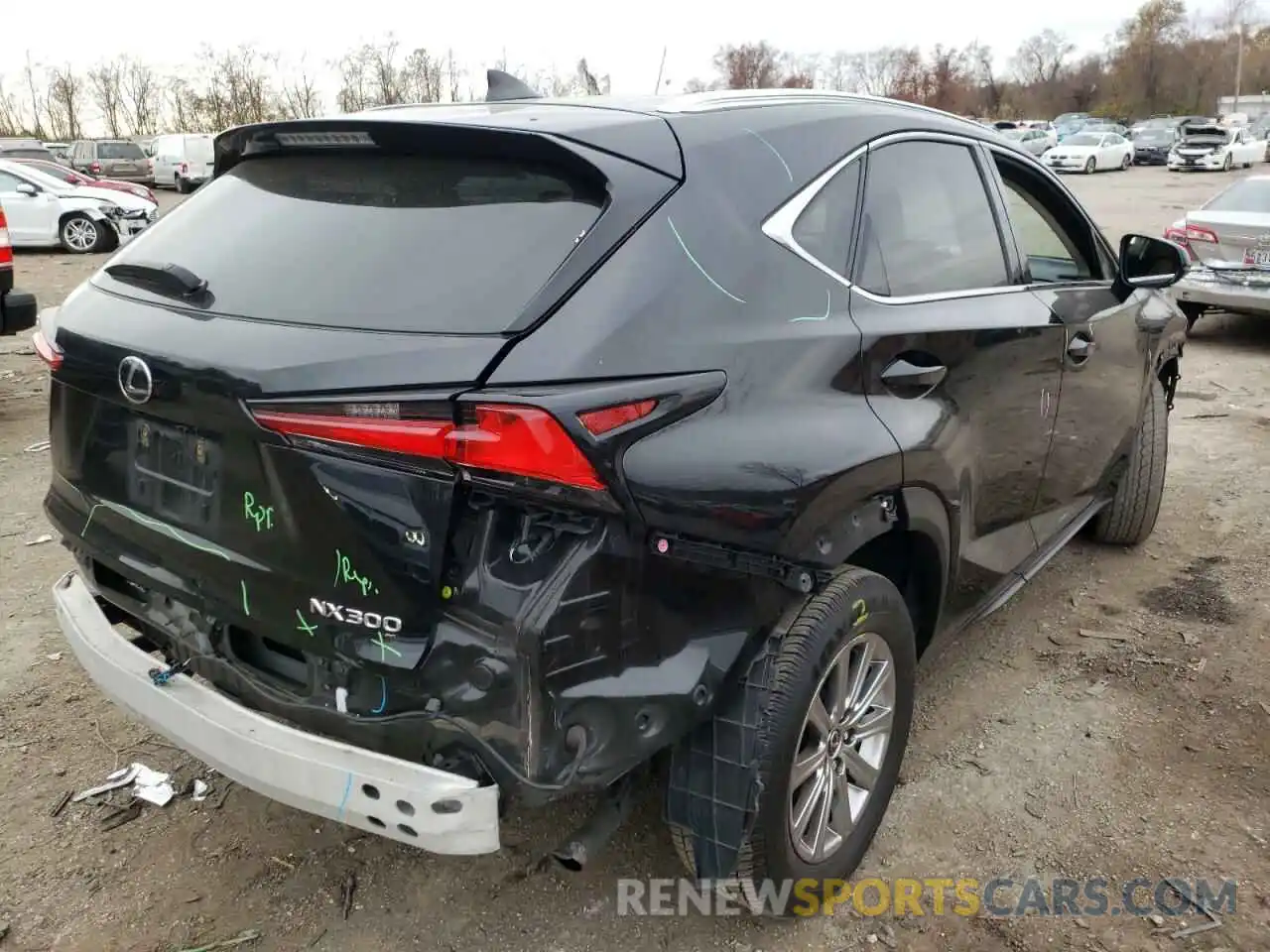 4 Photograph of a damaged car JTJYARBZ5K2146124 LEXUS NX 2019