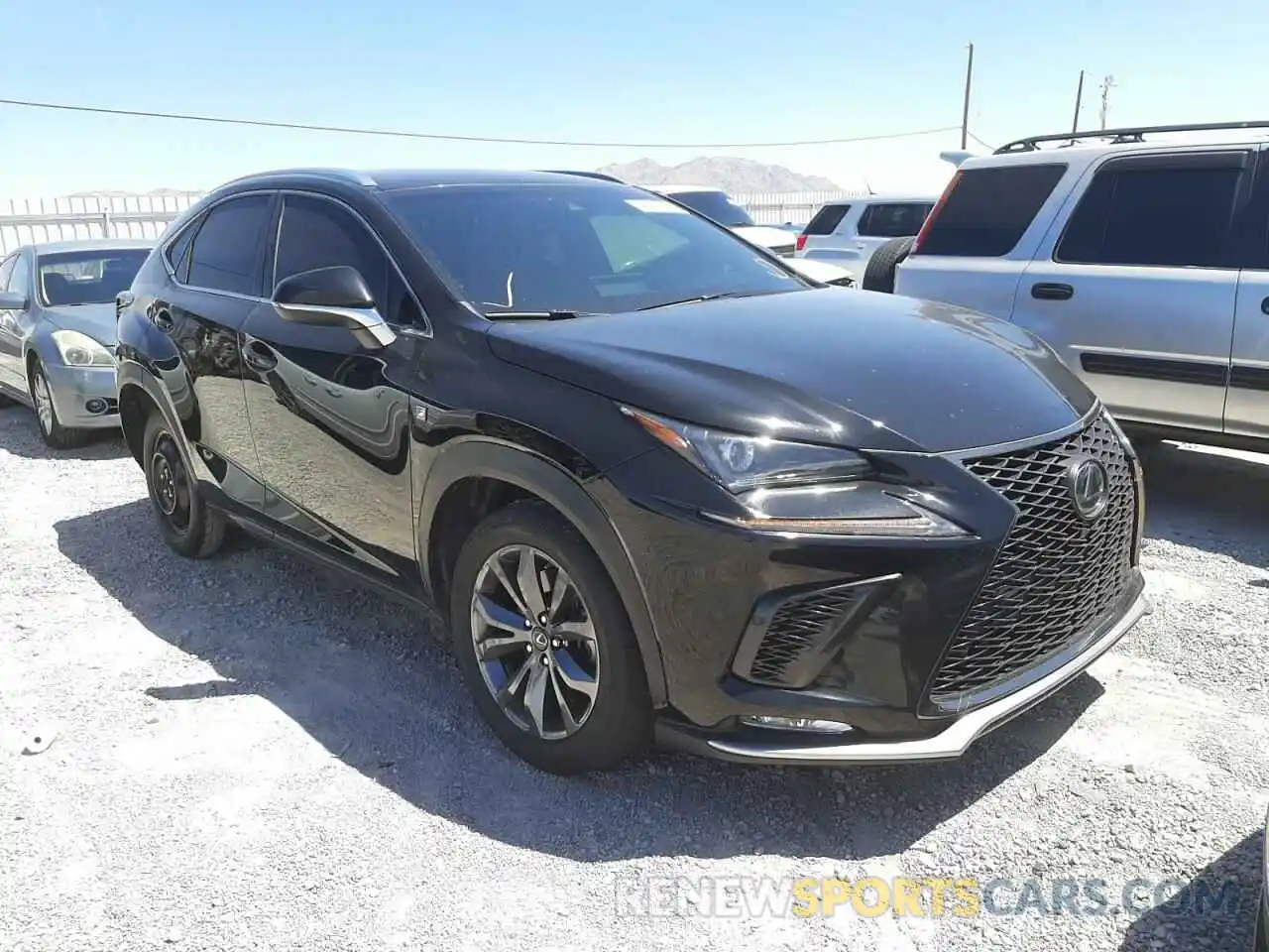 1 Photograph of a damaged car JTJYARBZ5K2147659 LEXUS NX 2019