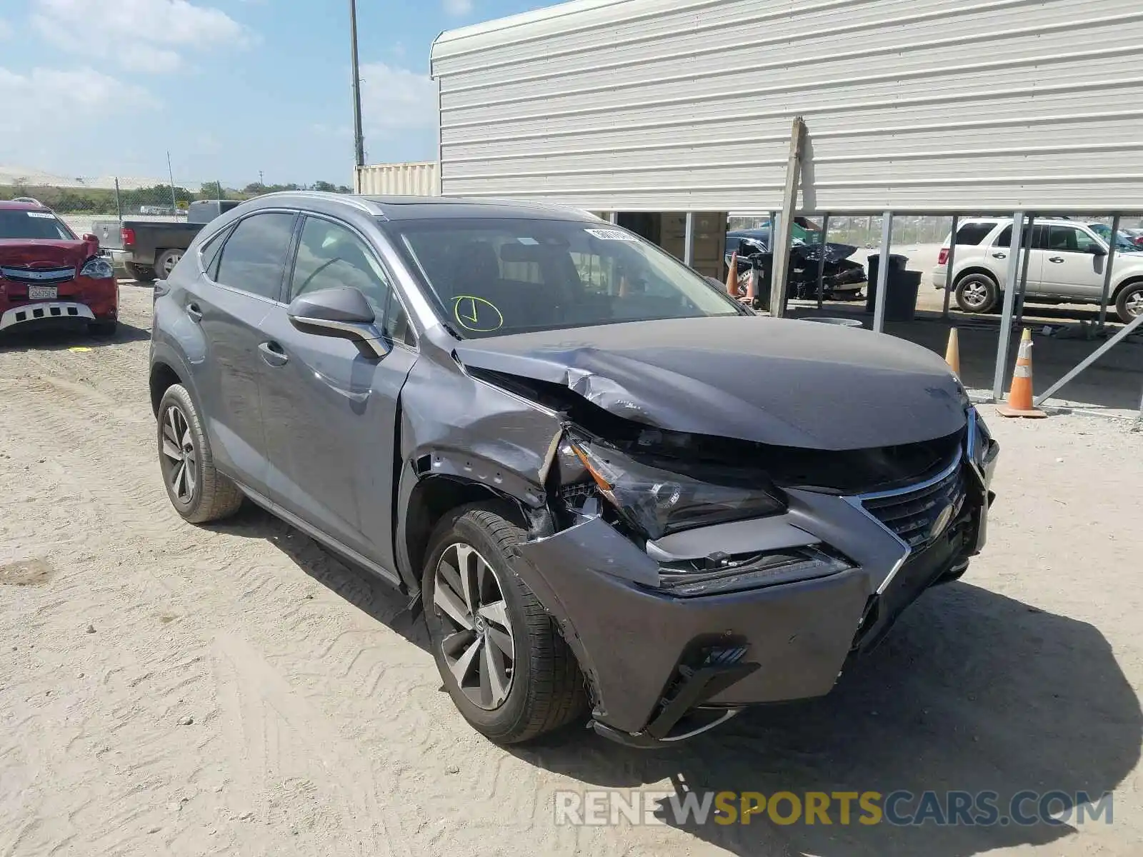 1 Photograph of a damaged car JTJYARBZ5K2149248 LEXUS NX 2019