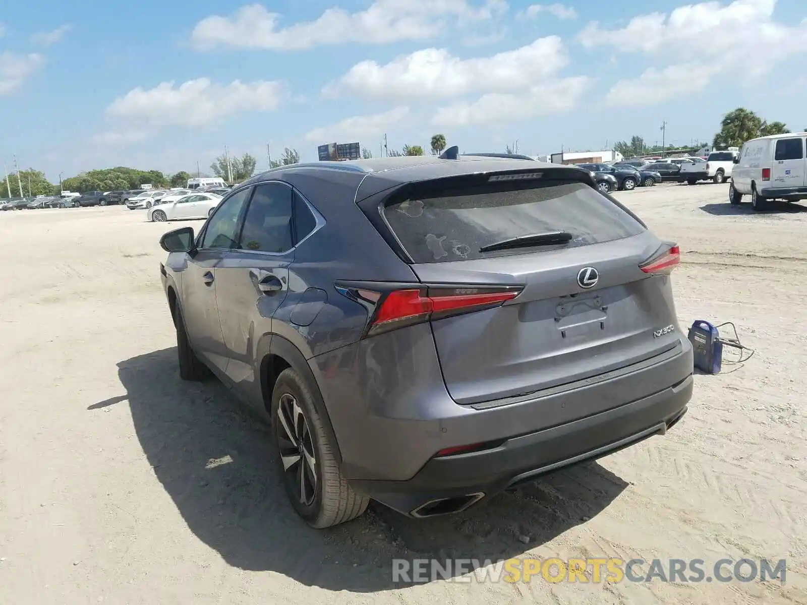 3 Photograph of a damaged car JTJYARBZ5K2149248 LEXUS NX 2019