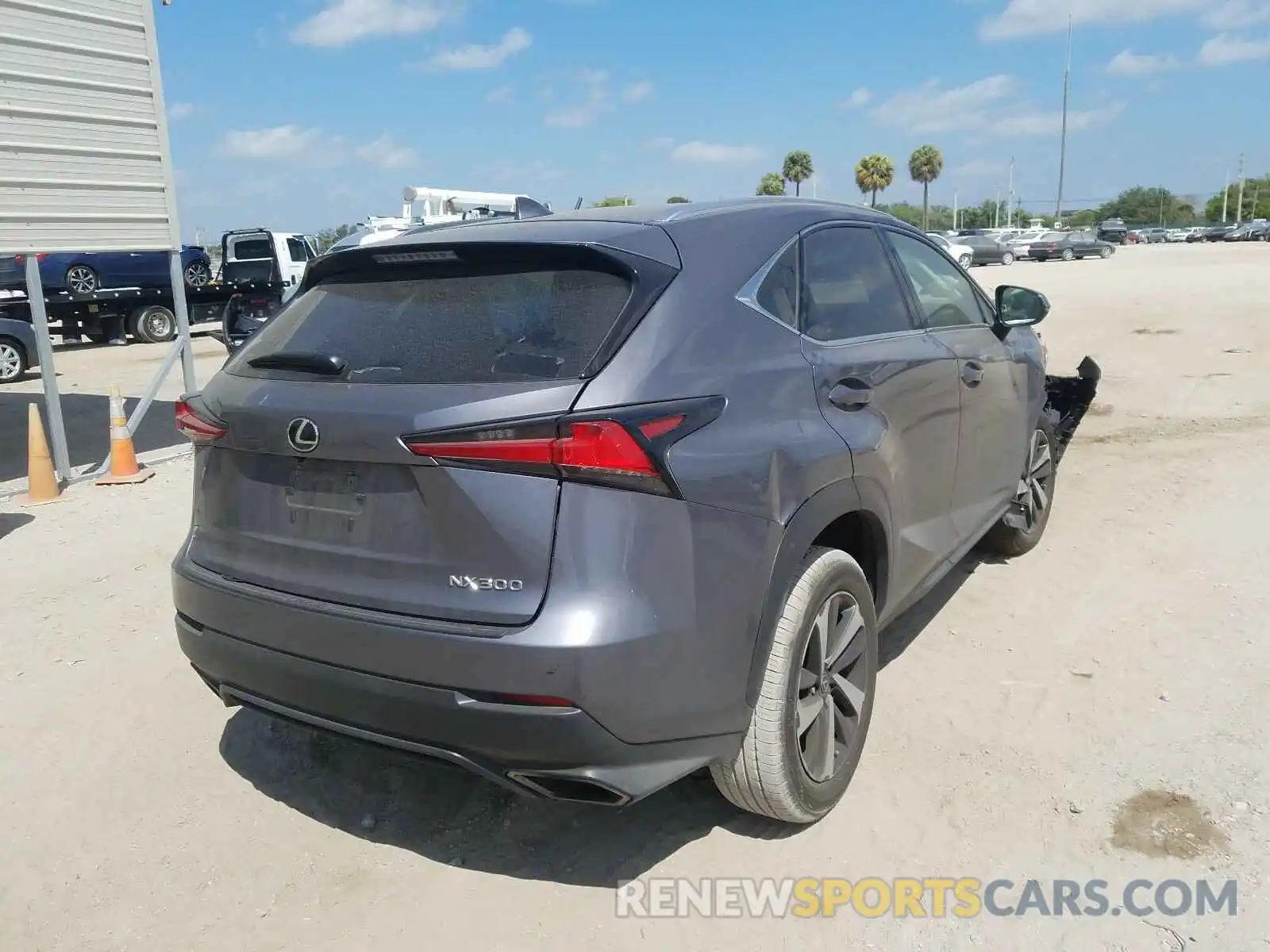 4 Photograph of a damaged car JTJYARBZ5K2149248 LEXUS NX 2019