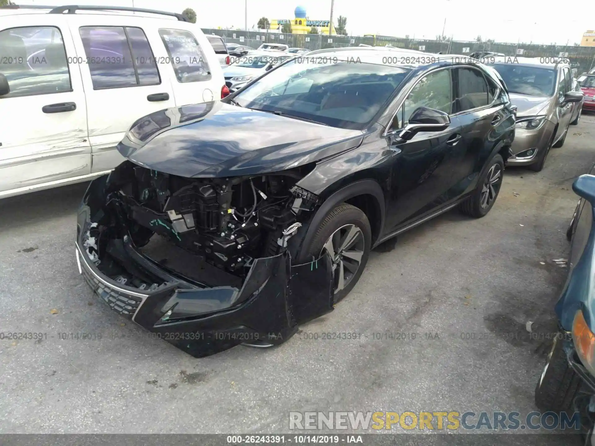 2 Photograph of a damaged car JTJYARBZ5K2149783 LEXUS NX 2019