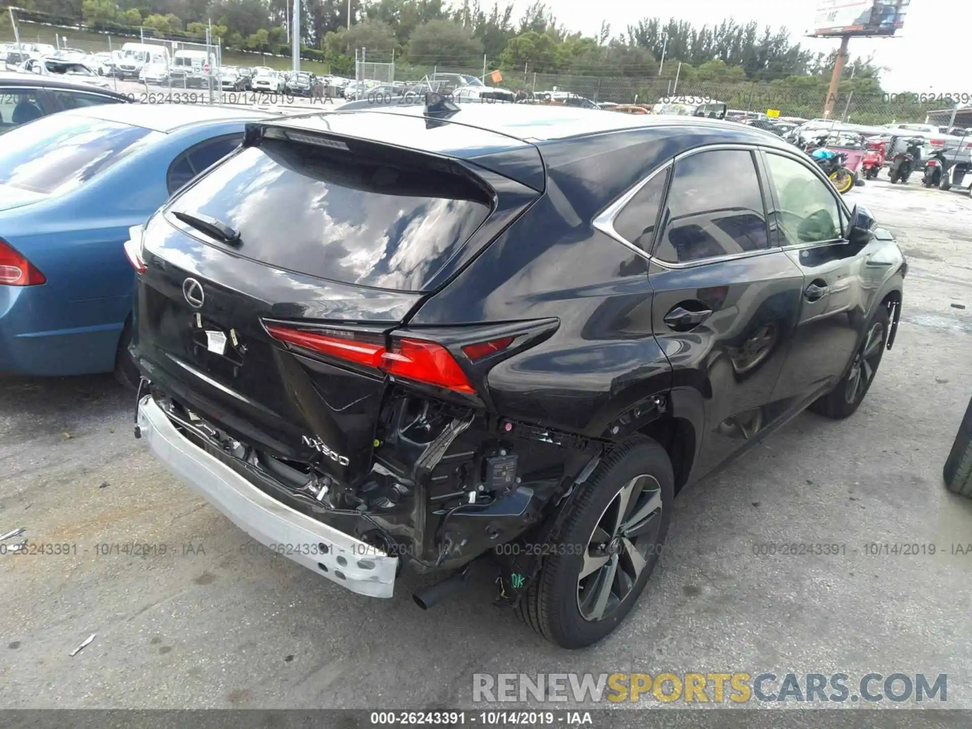 4 Photograph of a damaged car JTJYARBZ5K2149783 LEXUS NX 2019