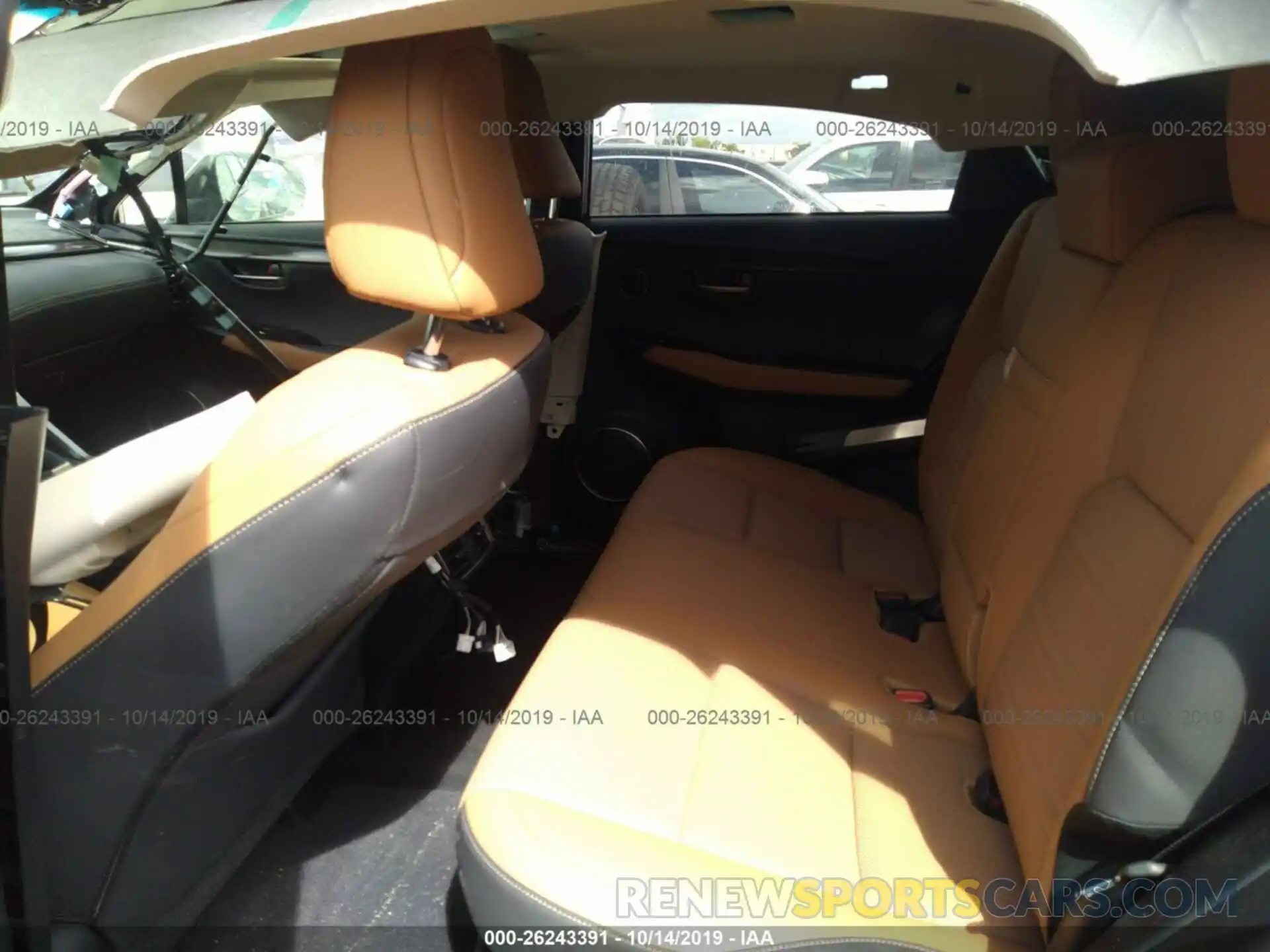 8 Photograph of a damaged car JTJYARBZ5K2149783 LEXUS NX 2019