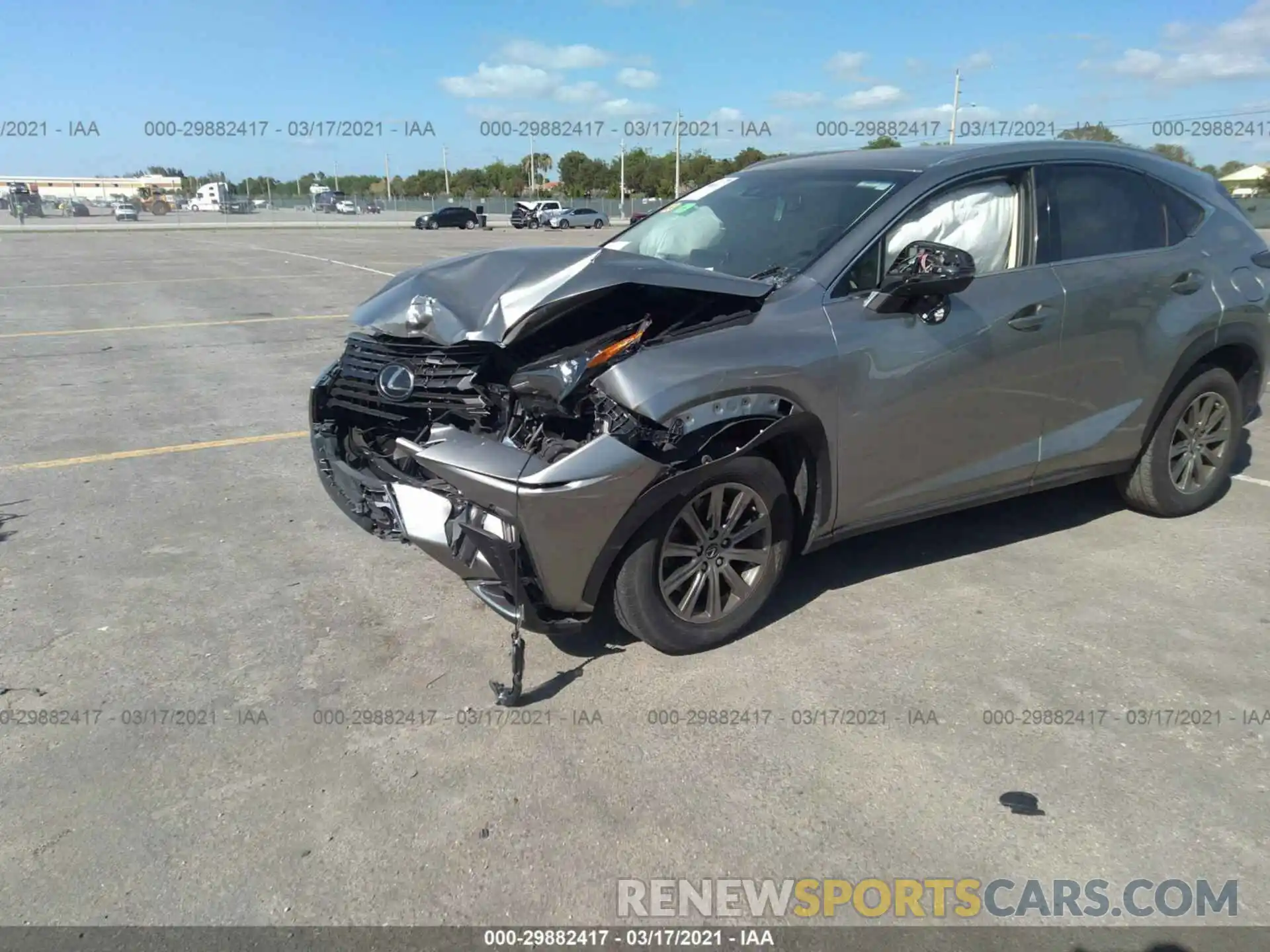 6 Photograph of a damaged car JTJYARBZ5K2153834 LEXUS NX 2019